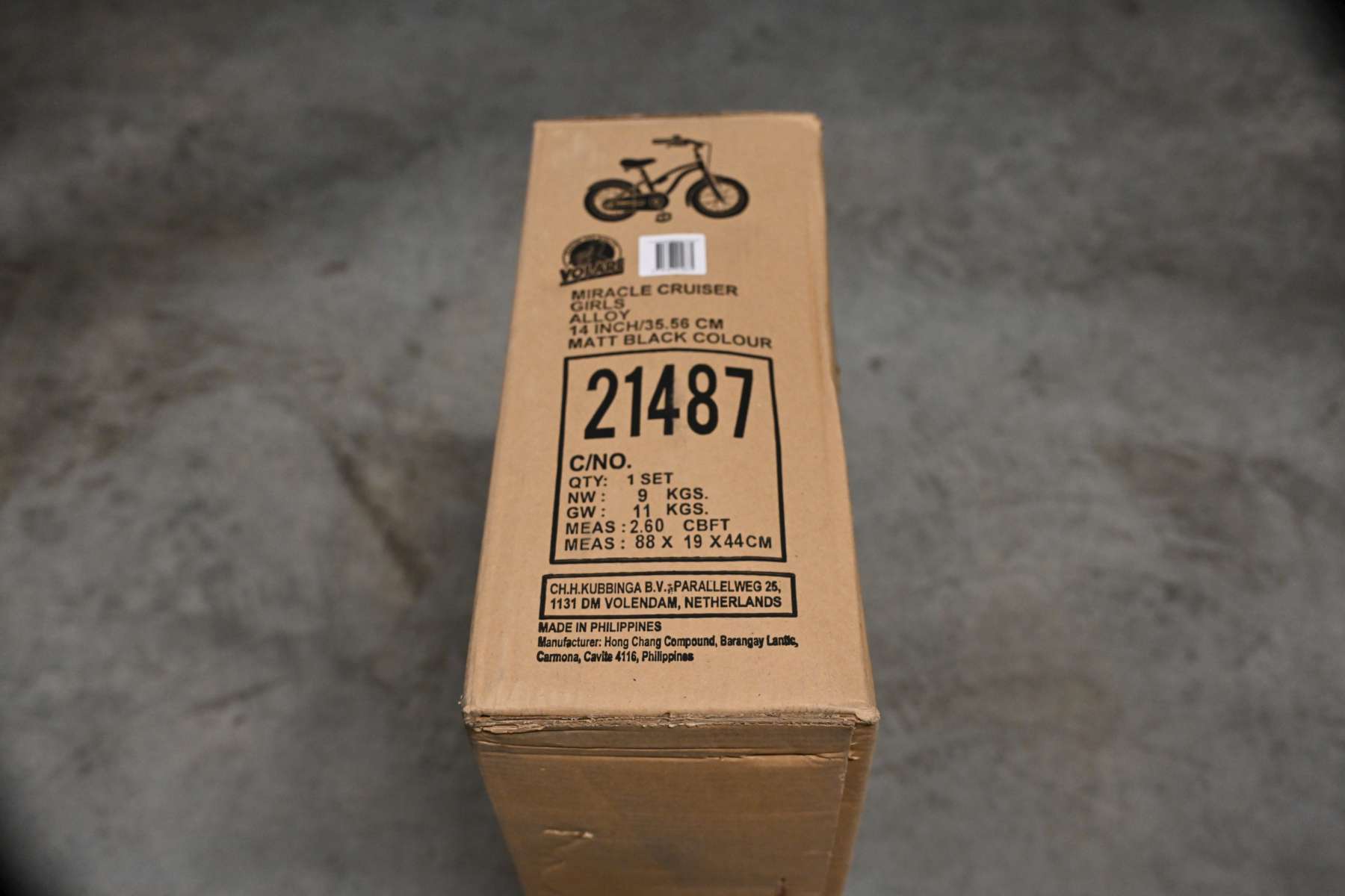 Volare Miracle Kinderfiets - Meisjes - 14 inch - Mat Zwart - Prime Collection 17 Volare Miracle Kinderfiets - Meisjes - 14 inch - Mat Zwart - Prime Collection - Afbeelding 17