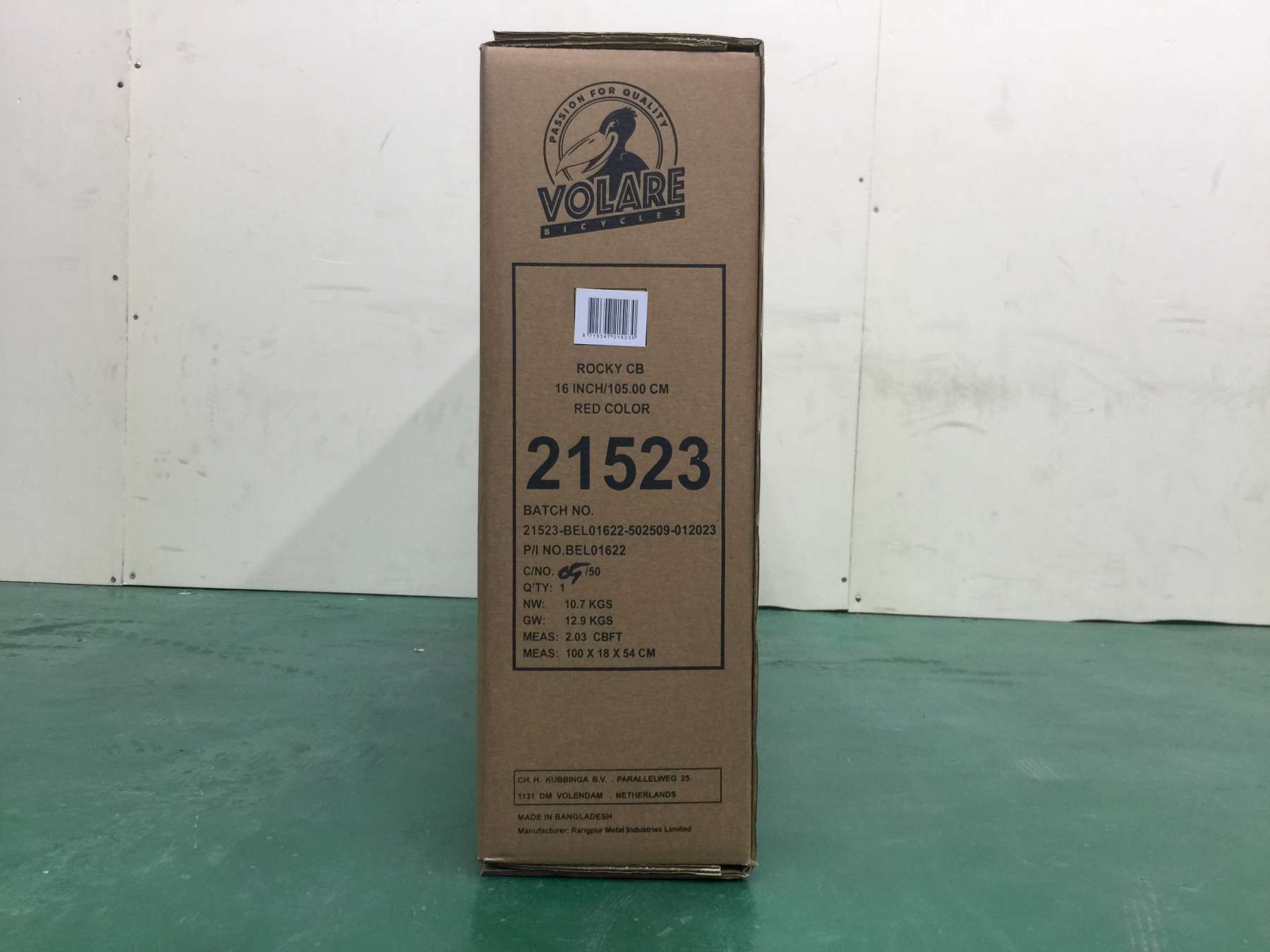 Volare Rocky Kinderfiets - Jongens - 16 inch - Rood 19 Volare Rocky Kinderfiets - Jongens - 16 inch - Rood - Afbeelding 19