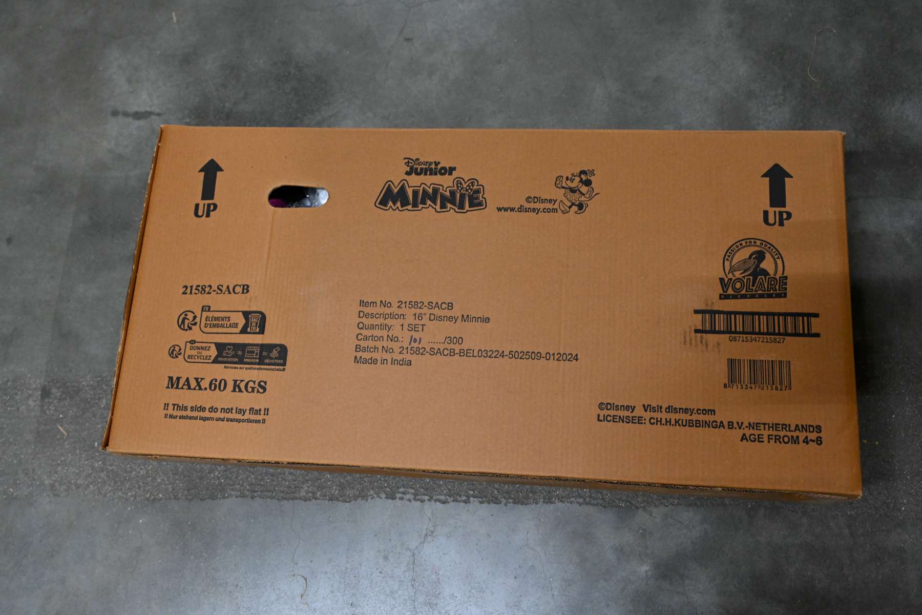 Disney Minnie Cutest Ever! Kinderfiets - Meisjes - 16 inch - Roze 16 Disney Minnie Cutest Ever! Kinderfiets - Meisjes - 16 inch - Roze - Afbeelding 16