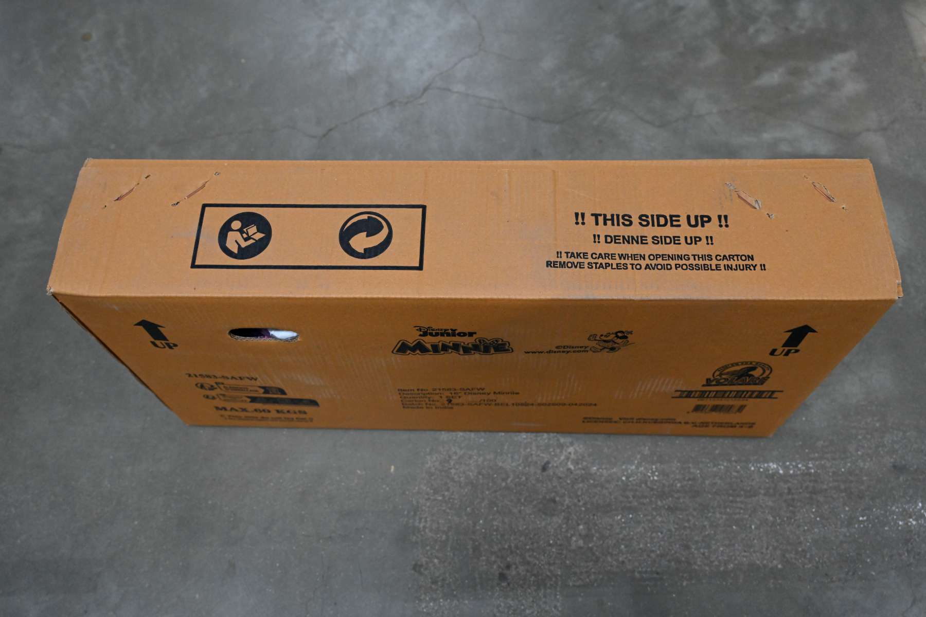 Disney Minnie Kinderfiets - Meisjes - 16 inch - Roze - Twee handremmen 13 Disney Minnie Kinderfiets - Meisjes - 16 inch - Roze - Twee handremmen - Afbeelding 13