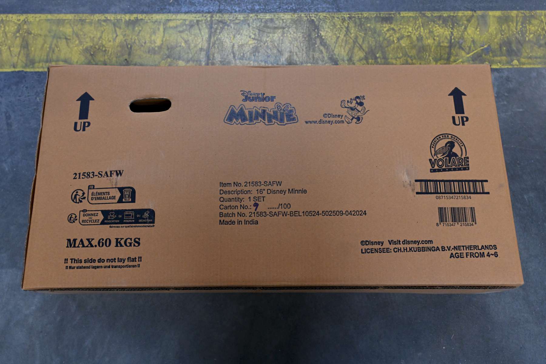 Disney Minnie Kinderfiets - Meisjes - 16 inch - Roze - Twee handremmen 11 Disney Minnie Kinderfiets - Meisjes - 16 inch - Roze - Twee handremmen - Afbeelding 11