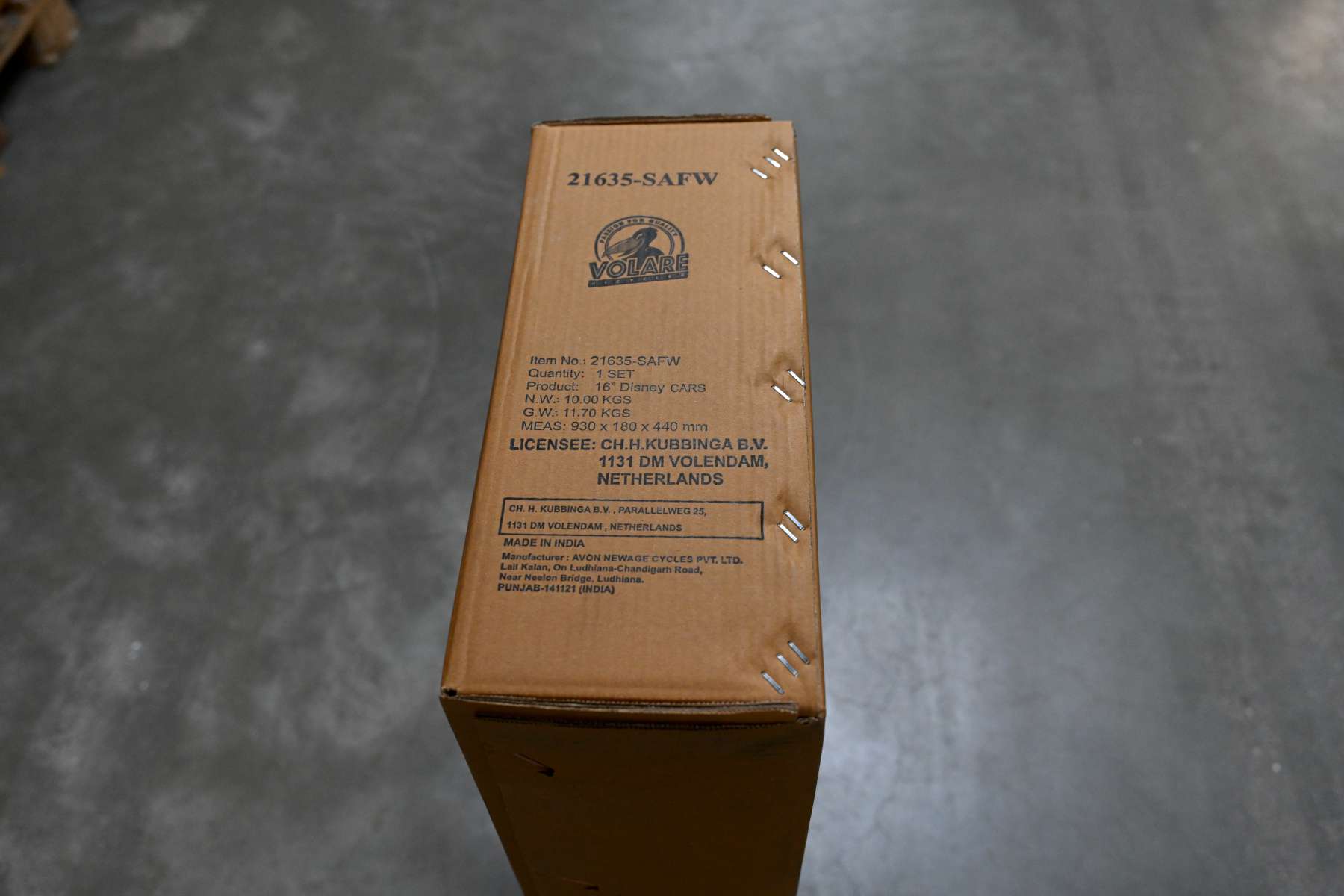 Disney Cars Kinderfiets - Jongens - 16 inch - Rood - Twee handremmen 12 Disney Cars Kinderfiets - Jongens - 16 inch - Rood - Twee handremmen - Afbeelding 12