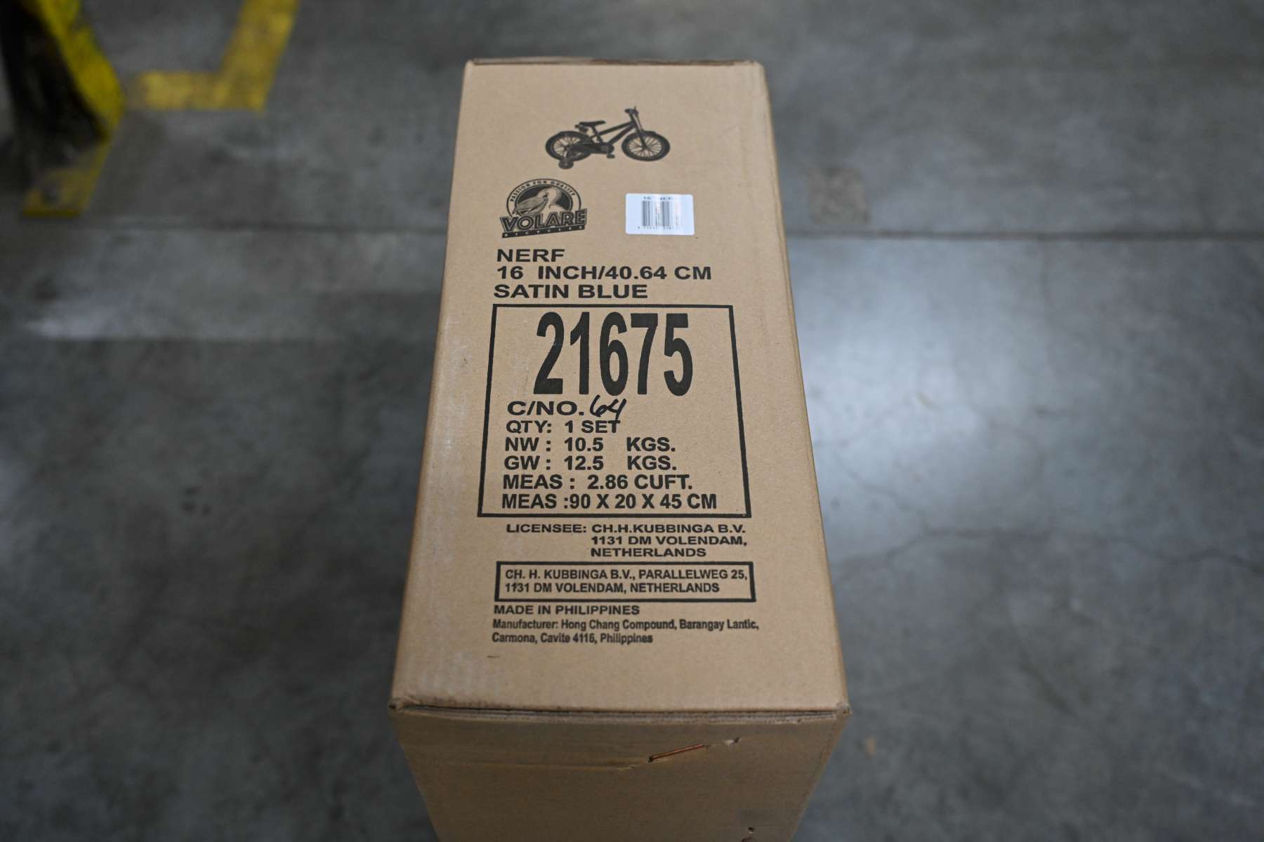 NERF Kinderfiets - Jongens - 16 inch - Satijn Blauw 17 NERF Kinderfiets - Jongens - 16 inch - Satijn Blauw - Afbeelding 17