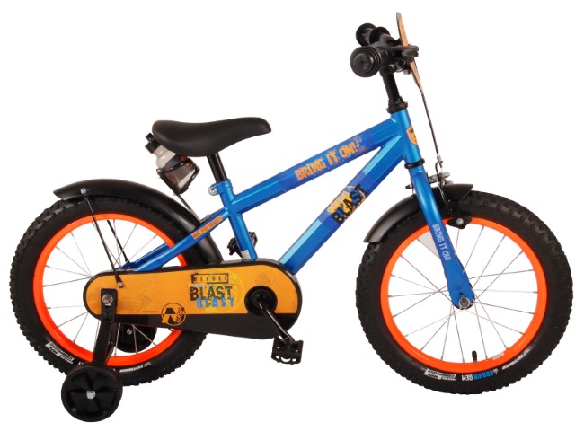 NERF Kinderfiets - Jongens - 16 inch - Satijn Blauw 6 NERF Kinderfiets - Jongens - 16 inch - Satijn Blauw - Afbeelding 6