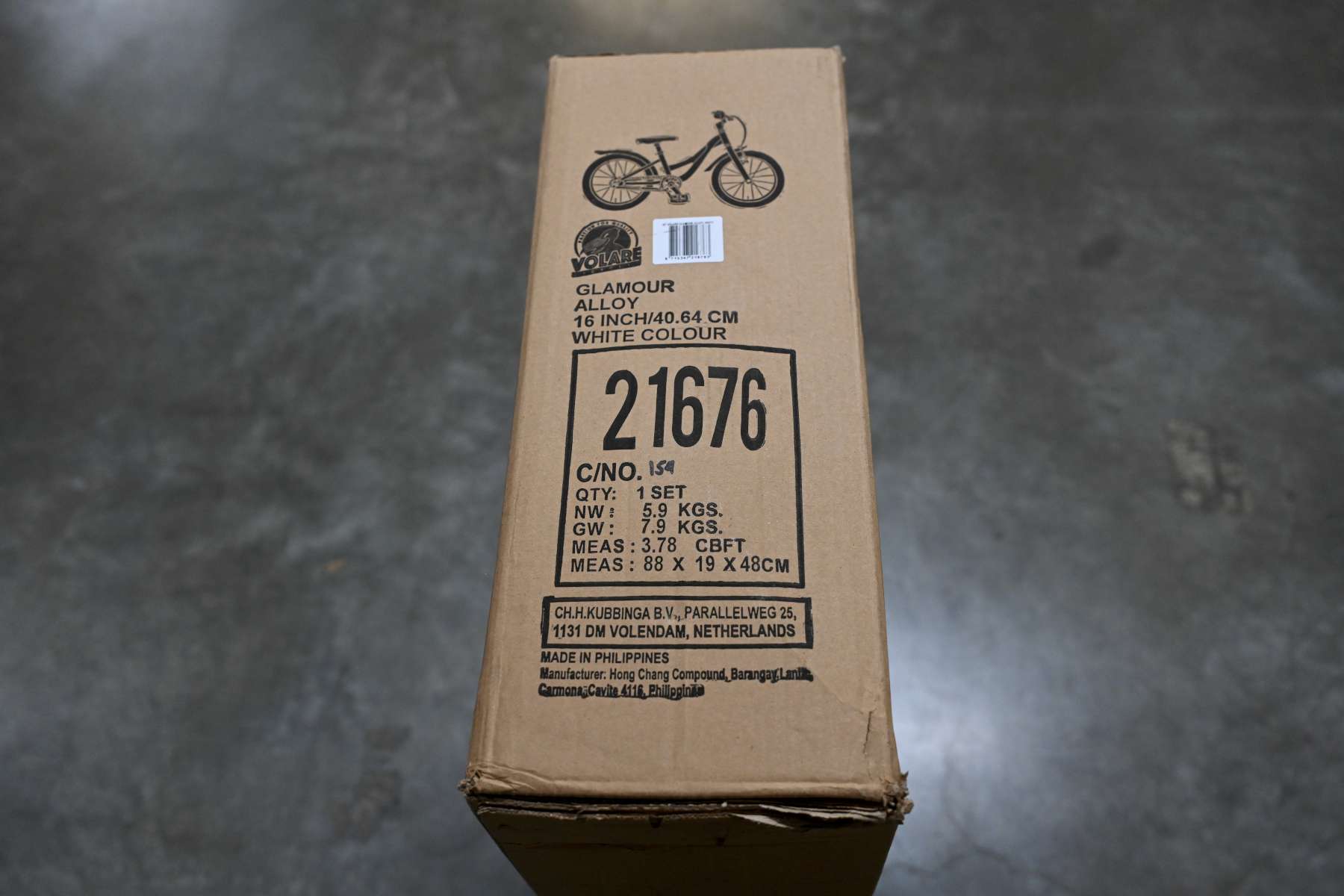 Volare Glamour Kinderfiets - Meisjes - 16 inch - Wit/Mint Groen - Prime Collection 17 Volare Glamour Kinderfiets - Meisjes - 16 inch - Wit/Mint Groen - Prime Collection - Afbeelding 17