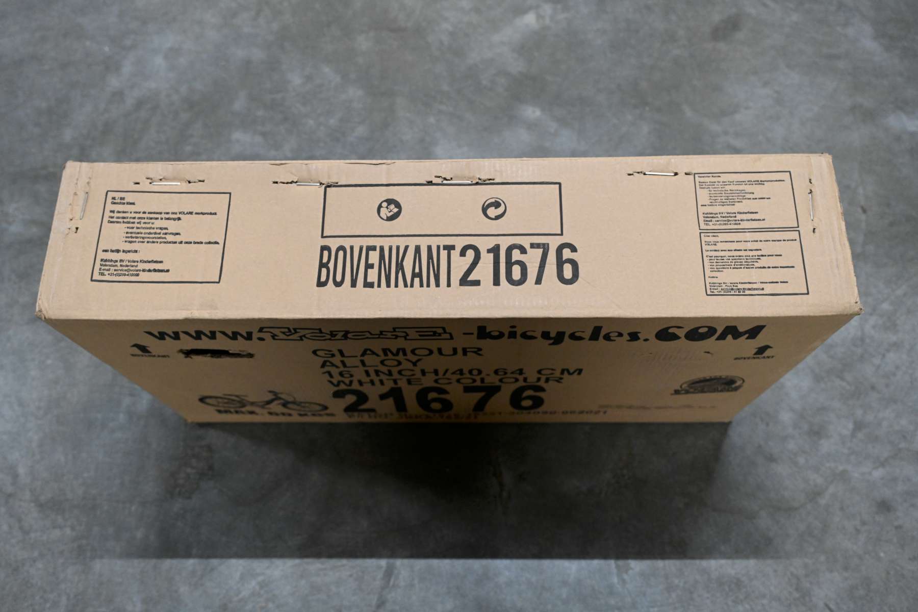 Volare Glamour Kinderfiets - Meisjes - 16 inch - Wit/Mint Groen - Prime Collection 18 Volare Glamour Kinderfiets - Meisjes - 16 inch - Wit/Mint Groen - Prime Collection - Afbeelding 18