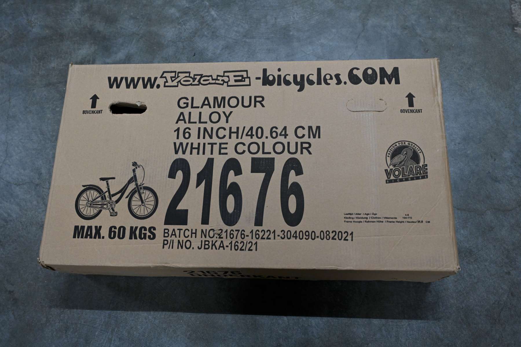 Volare Glamour Kinderfiets - Meisjes - 16 inch - Wit/Mint Groen - Prime Collection 16 Volare Glamour Kinderfiets - Meisjes - 16 inch - Wit/Mint Groen - Prime Collection - Afbeelding 16