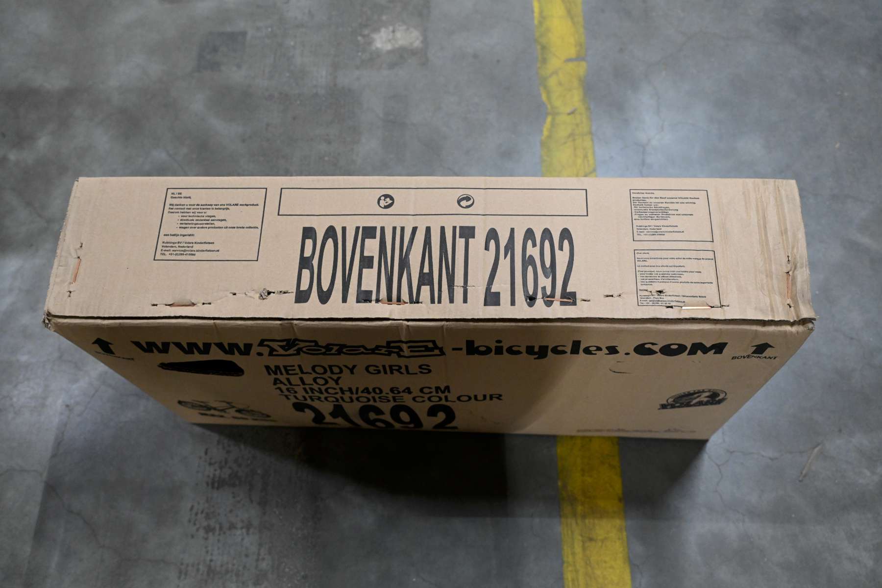 Volare Melody Kinderfiets - Meisjes - 16 inch - Turquoise - Prime Collection 19 Volare Melody Kinderfiets - Meisjes - 16 inch - Turquoise - Prime Collection - Afbeelding 19