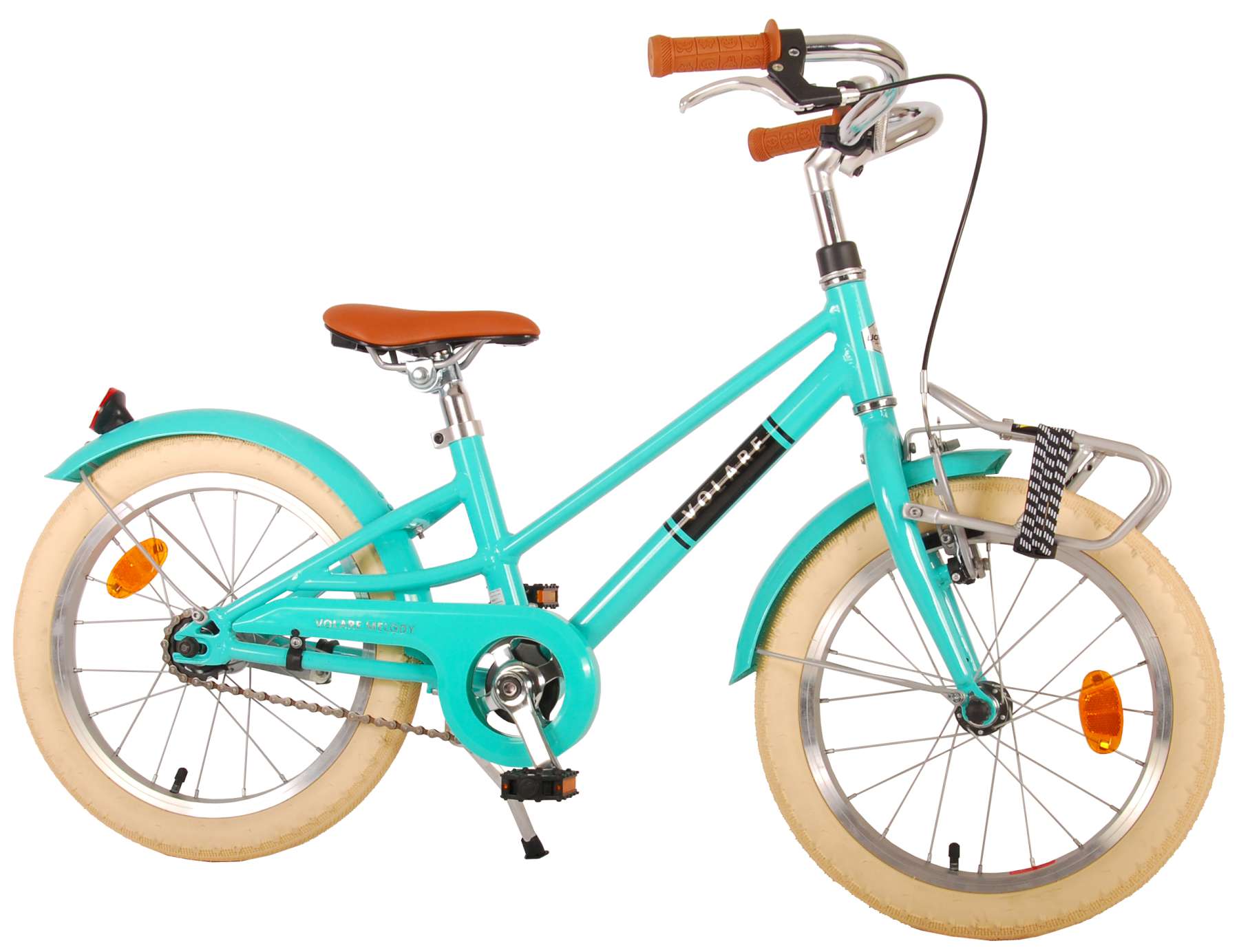 Volare Melody Kinderfiets - Meisjes - 16 inch - Turquoise - Prime Collection 2 Volare Melody Kinderfiets - Meisjes - 16 inch - Turquoise - Prime Collection - Afbeelding 2