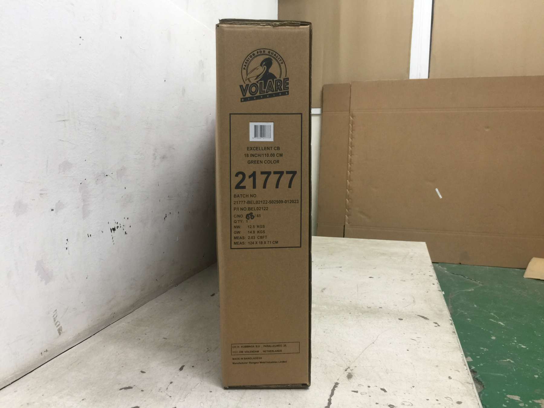 Volare Excellent Kinderfiets - Meisjes - 18 inch - Groen - 95% afgemonteerd 18 Volare Excellent Kinderfiets - Meisjes - 18 inch - Groen - 95% afgemonteerd - Afbeelding 18