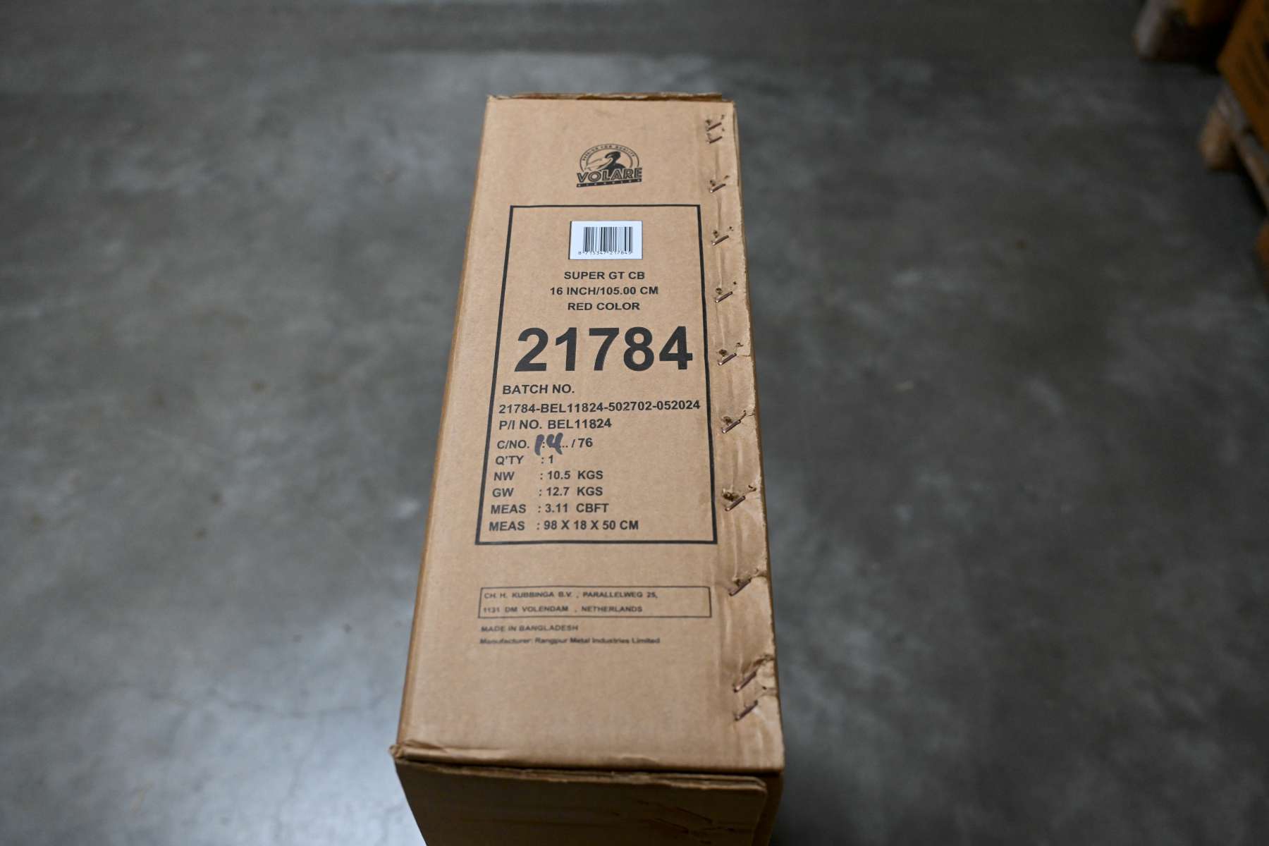 Volare Super GT Kinderfiets - Jongens - 16 inch - Rood 18 Volare Super GT Kinderfiets - Jongens - 16 inch - Rood - Afbeelding 18