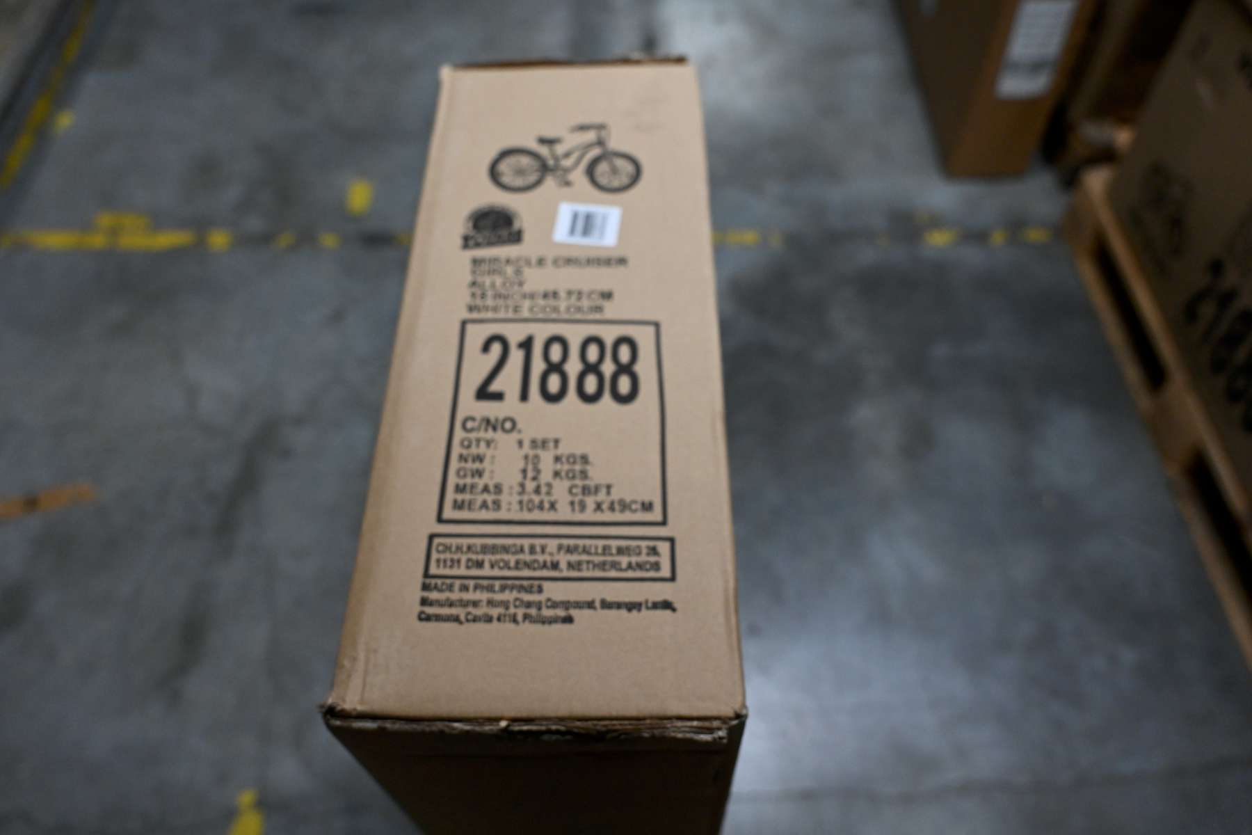 Volare Miracle Cruiser Kinderfiets - Meisjes - 18 inch - Wit - Prime Collection 17 Volare Miracle Cruiser Kinderfiets - Meisjes - 18 inch - Wit - Prime Collection - Afbeelding 17