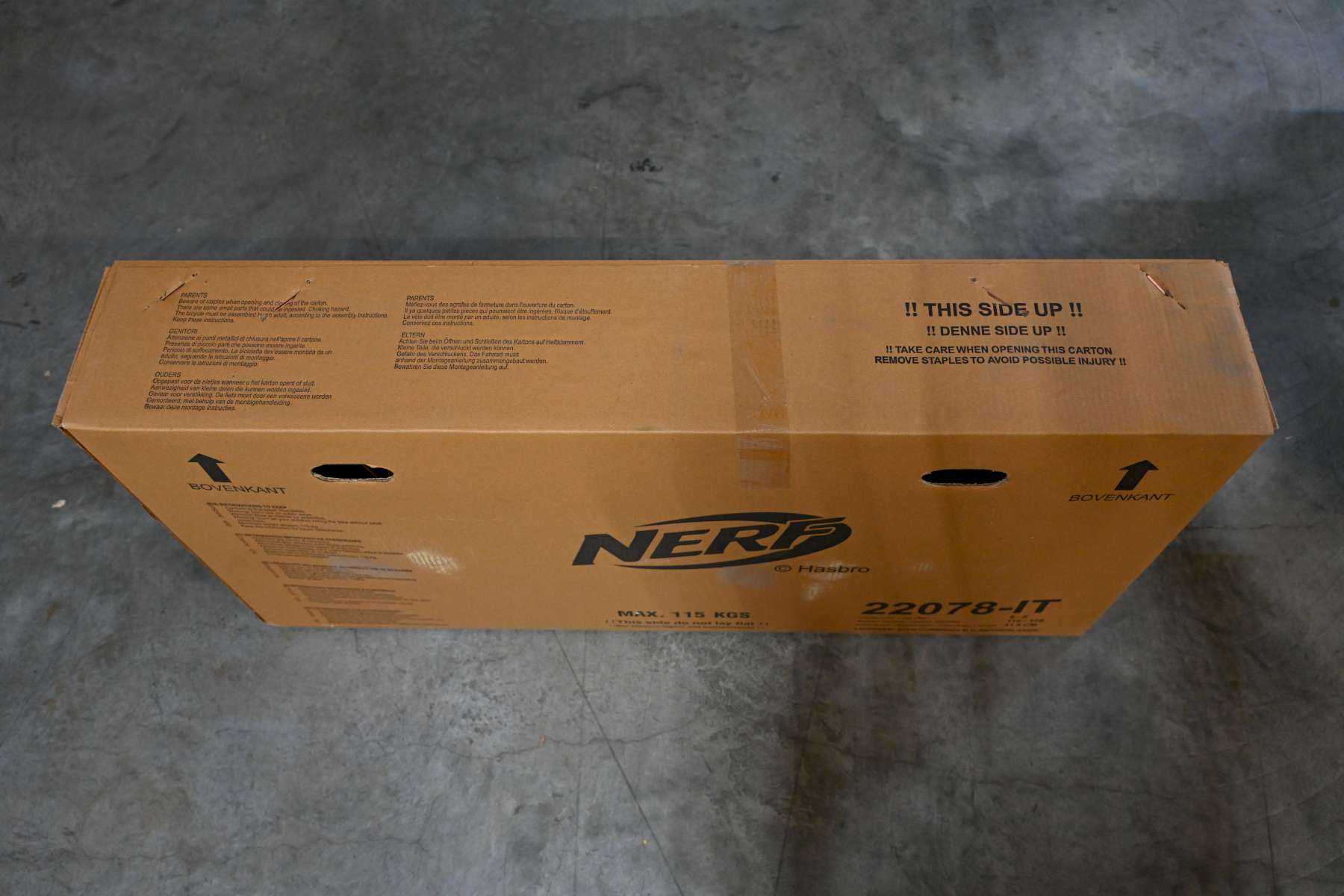 NERF Kinderfiets - Jongens - 20 inch - Satijn Blauw - 6 Speed 14 NERF Kinderfiets - Jongens - 20 inch - Satijn Blauw - 6 Speed - Afbeelding 14