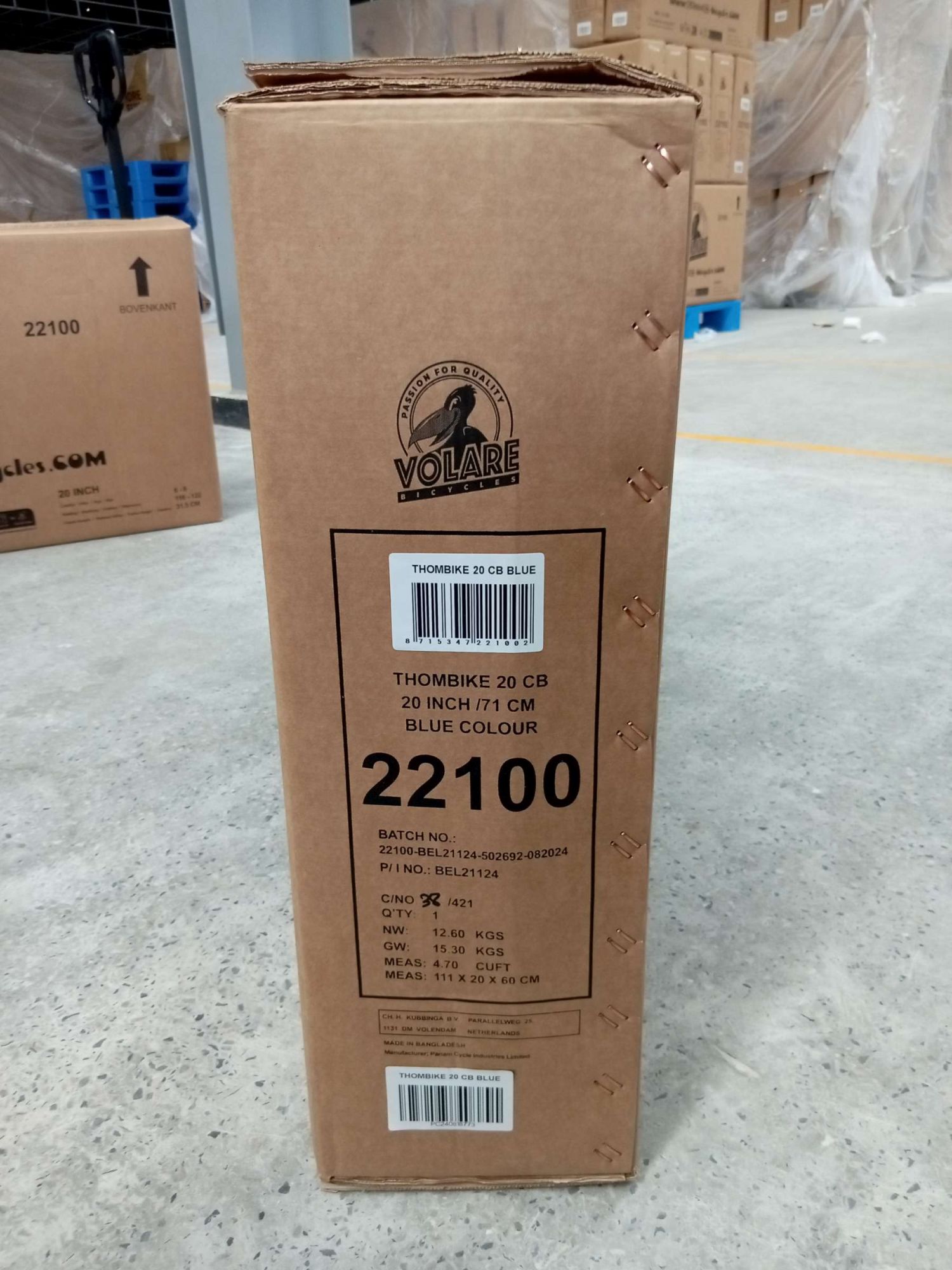 Volare Thombike Kinderfiets - Jongens - 20 inch - Zwart Blauw 19 Volare Thombike Kinderfiets - Jongens - 20 inch - Zwart Blauw - Afbeelding 19