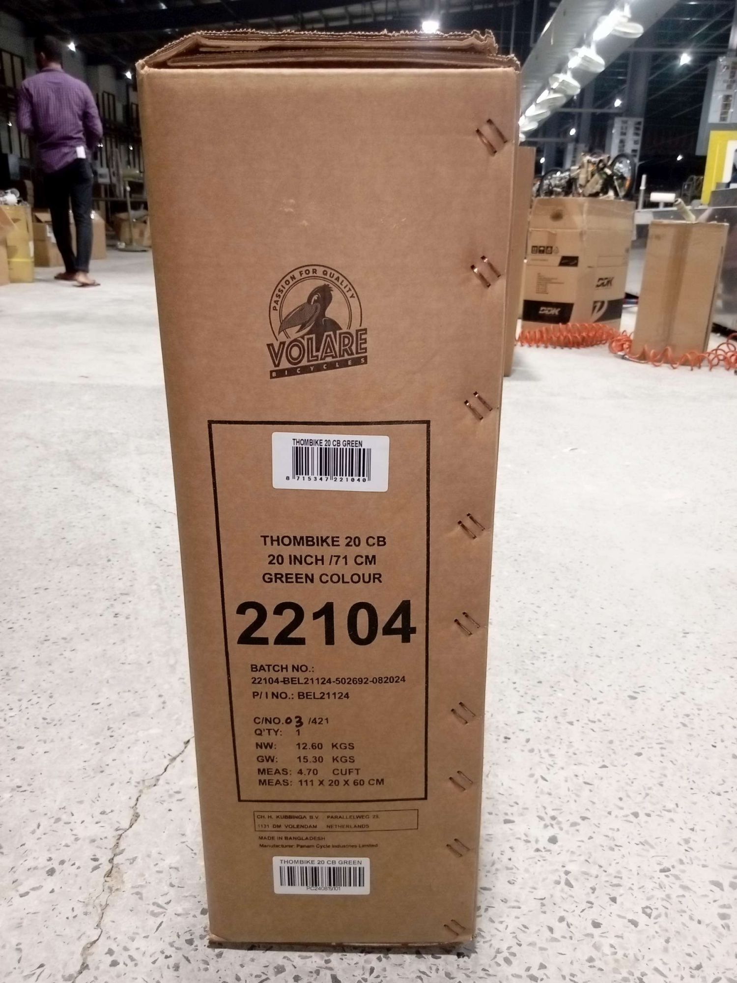 Volare Thombike Kinderfiets - Jongens - 20 inch - Zwart Groen 19 Volare Thombike Kinderfiets - Jongens - 20 inch - Zwart Groen - Afbeelding 19