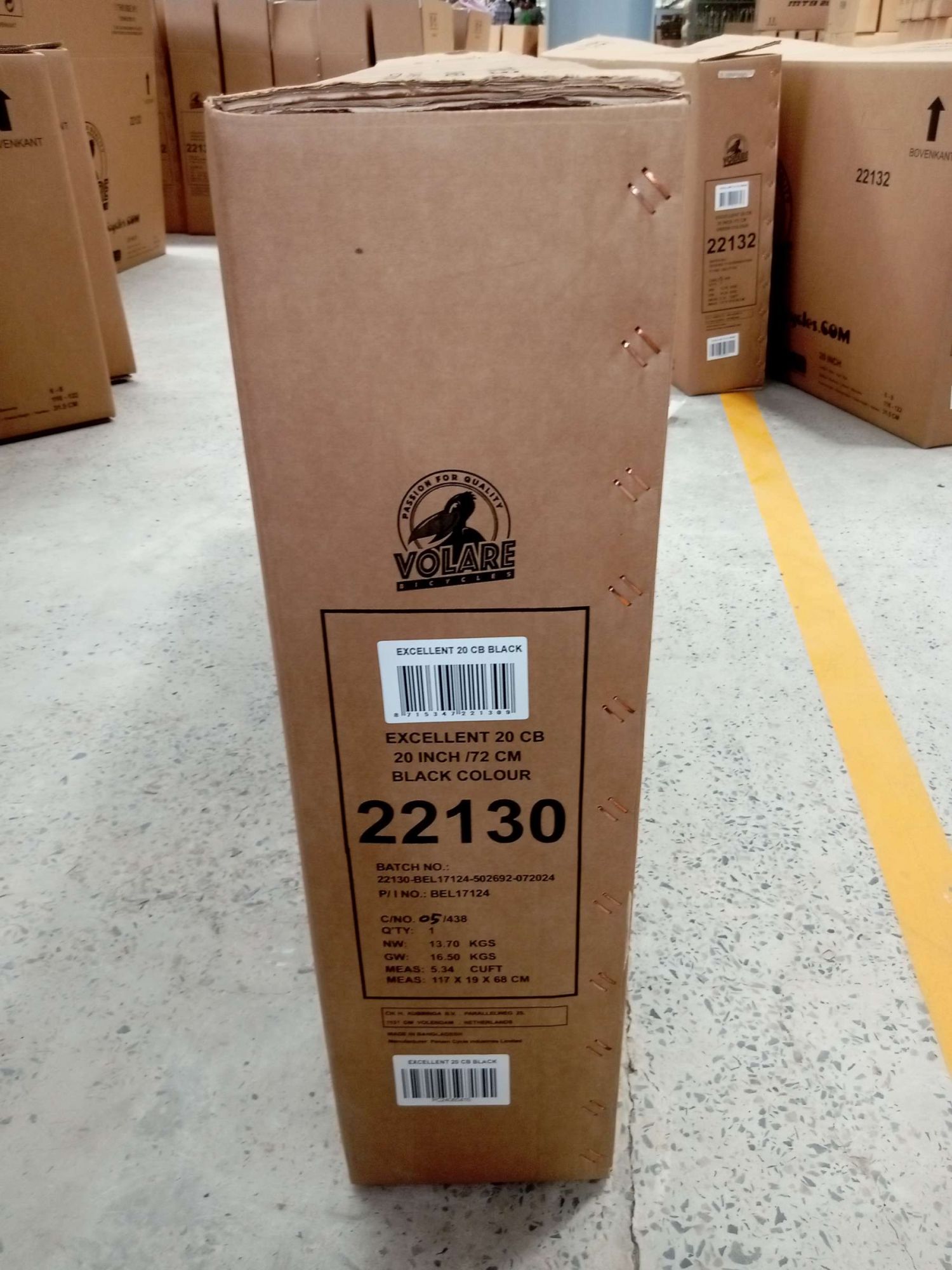 Volare Excellent Kinderfiets - Meisjes - 20 inch - Zwart 12 Volare Excellent Kinderfiets - Meisjes - 20 inch - Zwart - Afbeelding 12