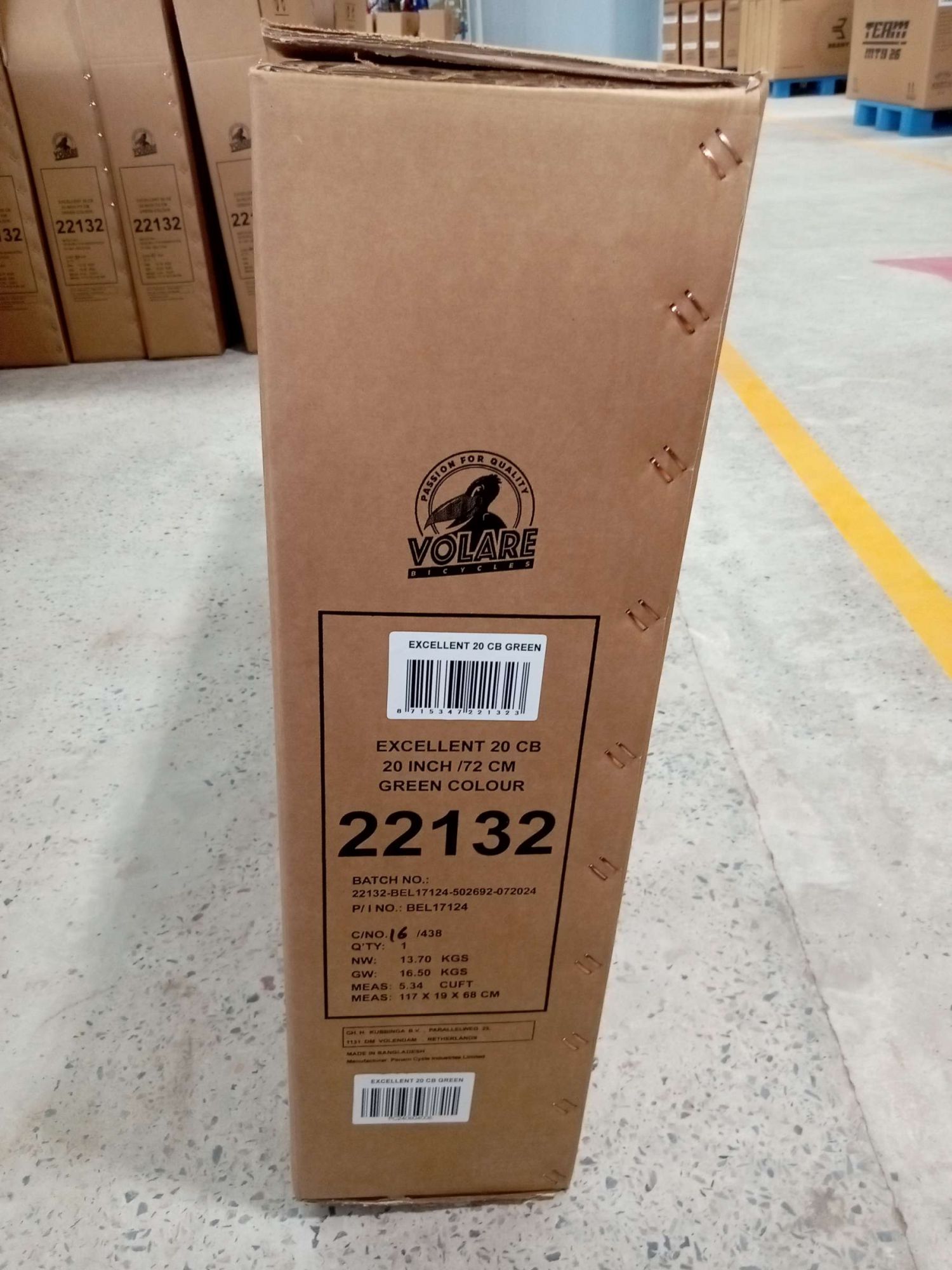 Volare Excellent Kinderfiets - Meisjes - 20 inch - Groen 12 Volare Excellent Kinderfiets - Meisjes - 20 inch - Groen - Afbeelding 12