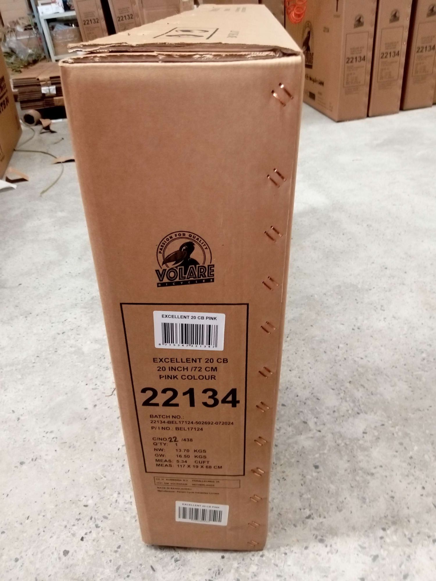 Volare Excellent Kinderfiets - Meisjes - 20 inch - Roze 11 Volare Excellent Kinderfiets - Meisjes - 20 inch - Roze - Afbeelding 11