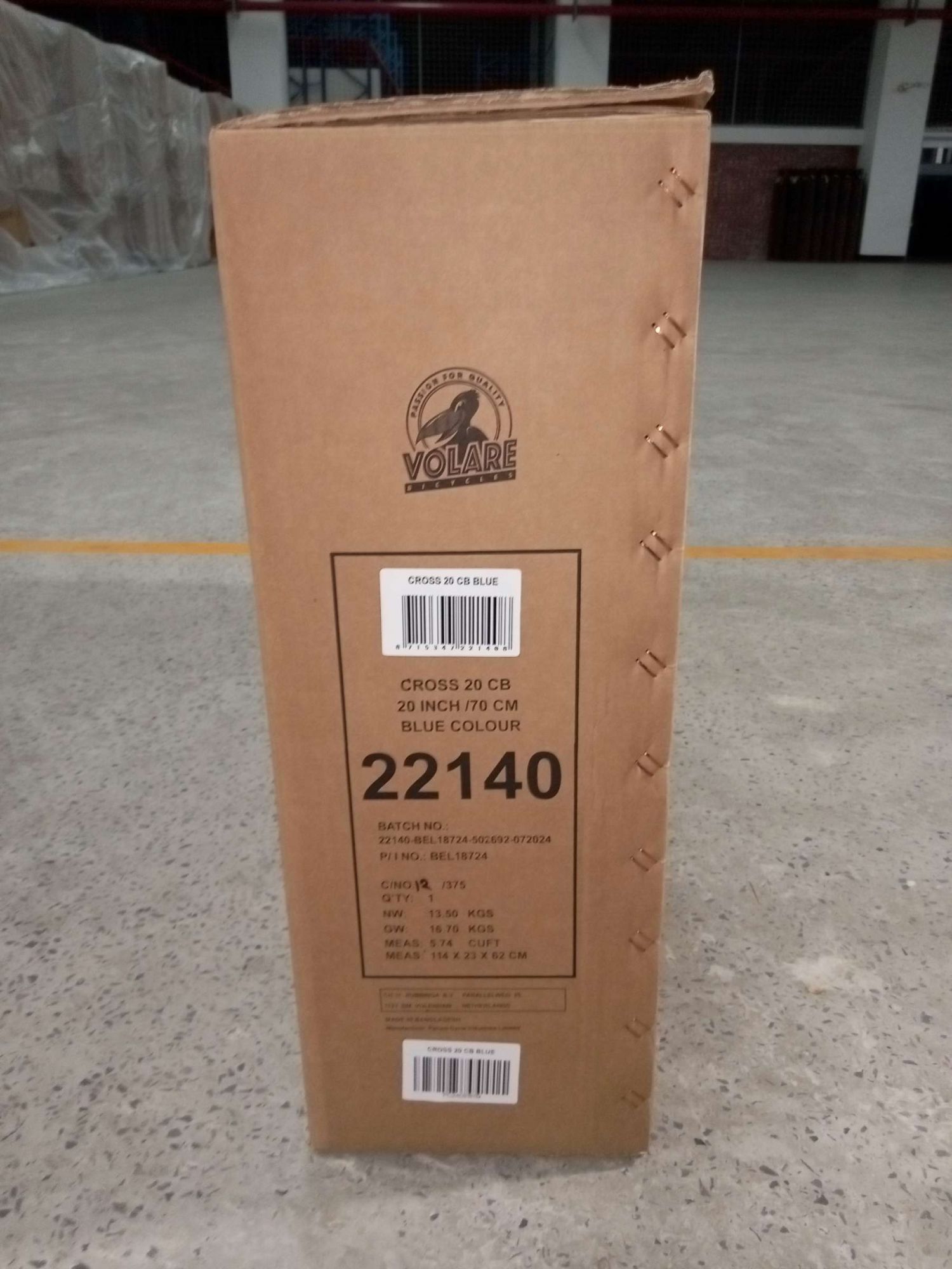 Volare Cross Kinderfiets - Jongens - 20 inch - Blauw 15 Volare Cross Kinderfiets - Jongens - 20 inch - Blauw - Afbeelding 15