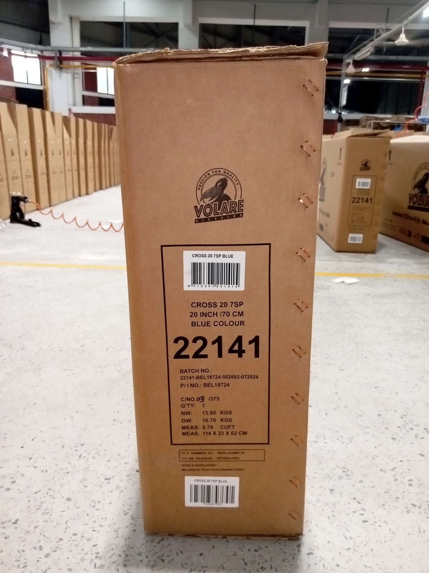 Volare Cross Kinderfiets - Jongens - 20 inch - Blauw - 6 versnellingen 21 Volare Cross Kinderfiets - Jongens - 20 inch - Blauw - 6 versnellingen - Afbeelding 21