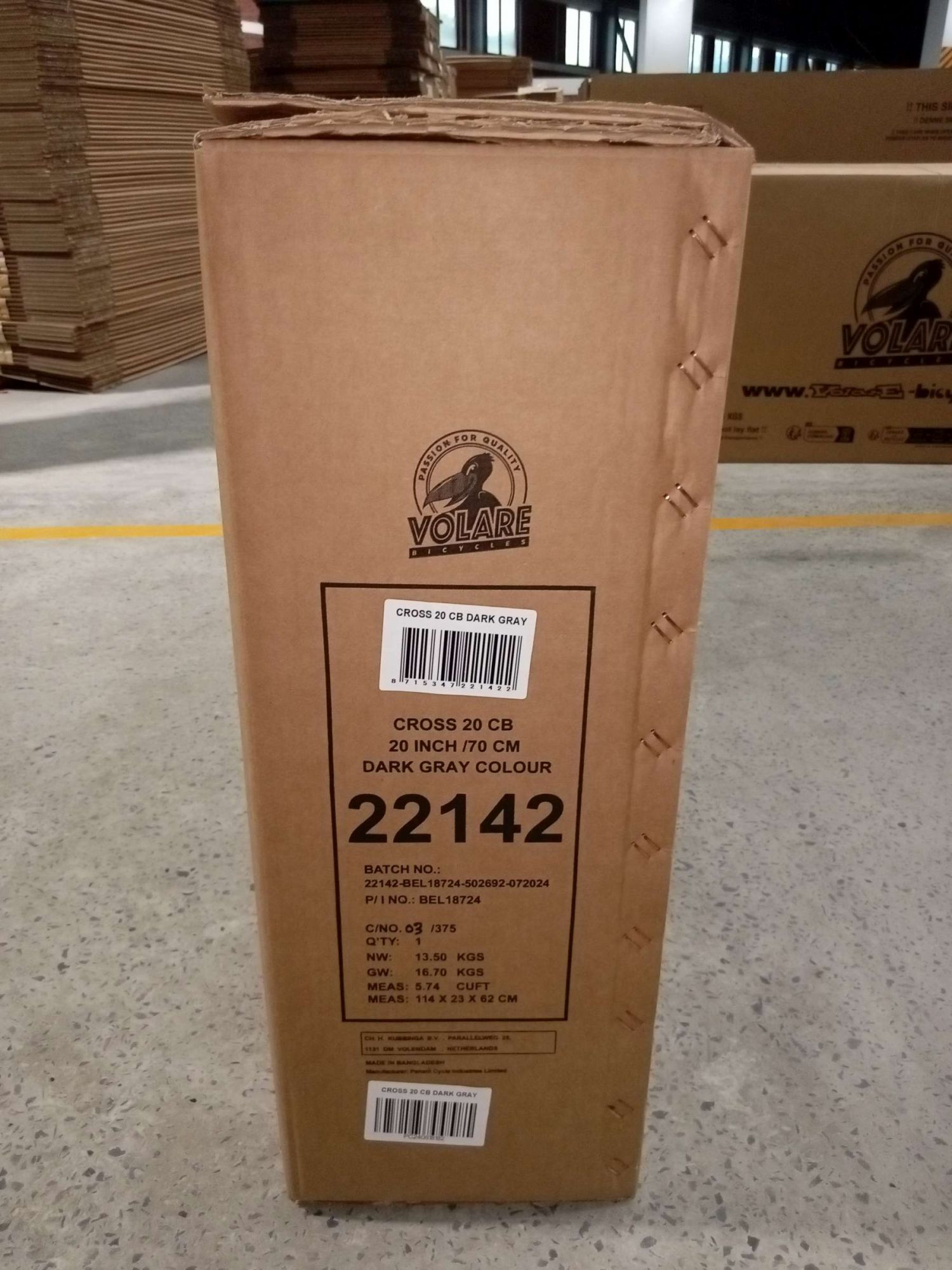 Volare Cross Kinderfiets - Jongens - 20 inch - donker Grijs 15 Volare Cross Kinderfiets - Jongens - 20 inch - donker Grijs - Afbeelding 15