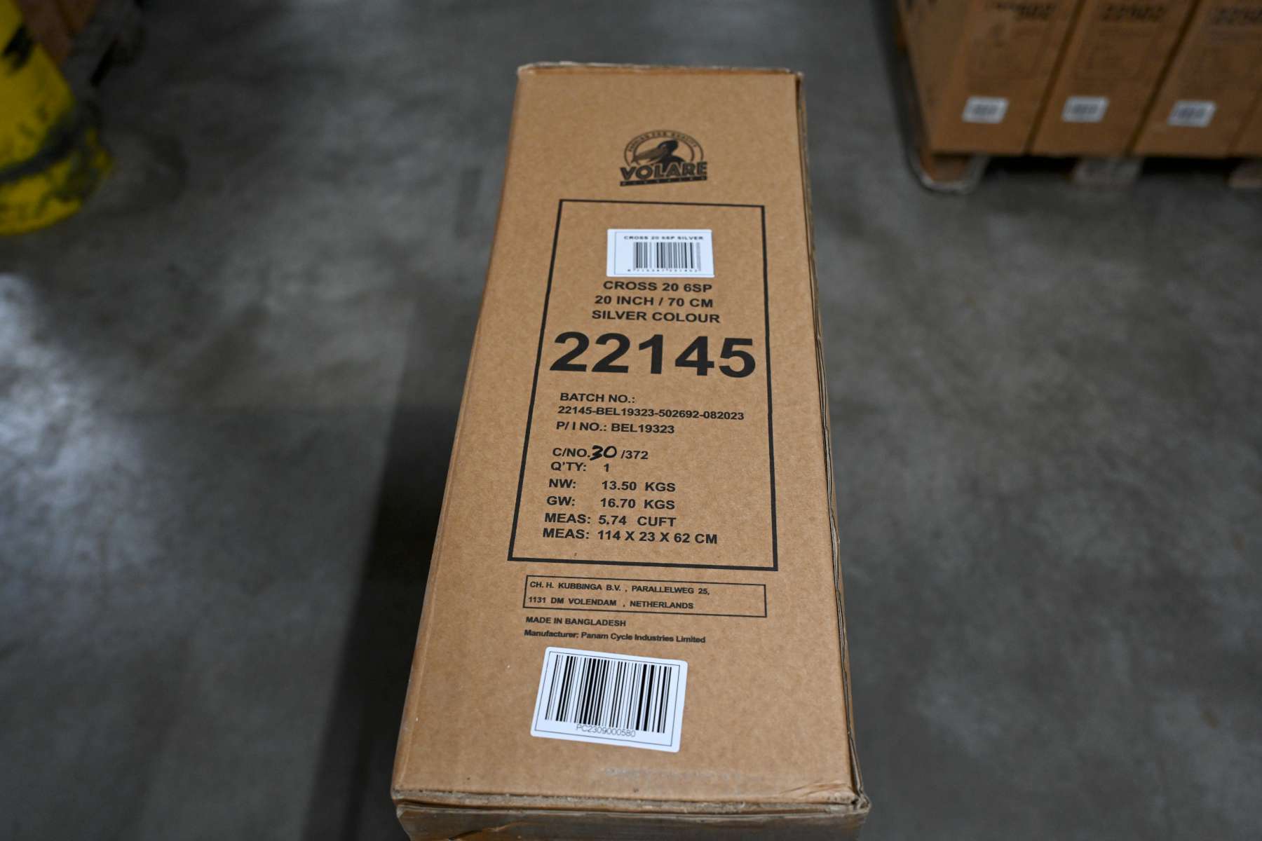 Volare Cross Kinderfiets - Jongens - 20 inch - Zilver - 6 versnellingen 21 Volare Cross Kinderfiets - Jongens - 20 inch - Zilver - 6 versnellingen - Afbeelding 21