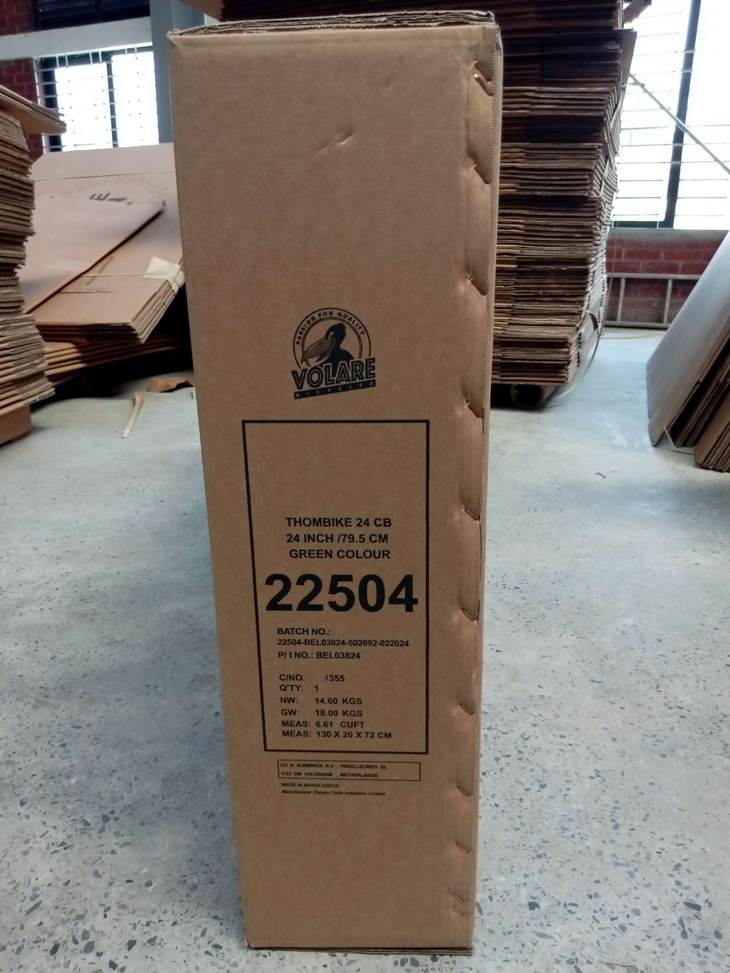 Volare Thombike Kinderfiets - Jongens - 24 inch - Zwart Groen 19 Volare Thombike Kinderfiets - Jongens - 24 inch - Zwart Groen - Afbeelding 19