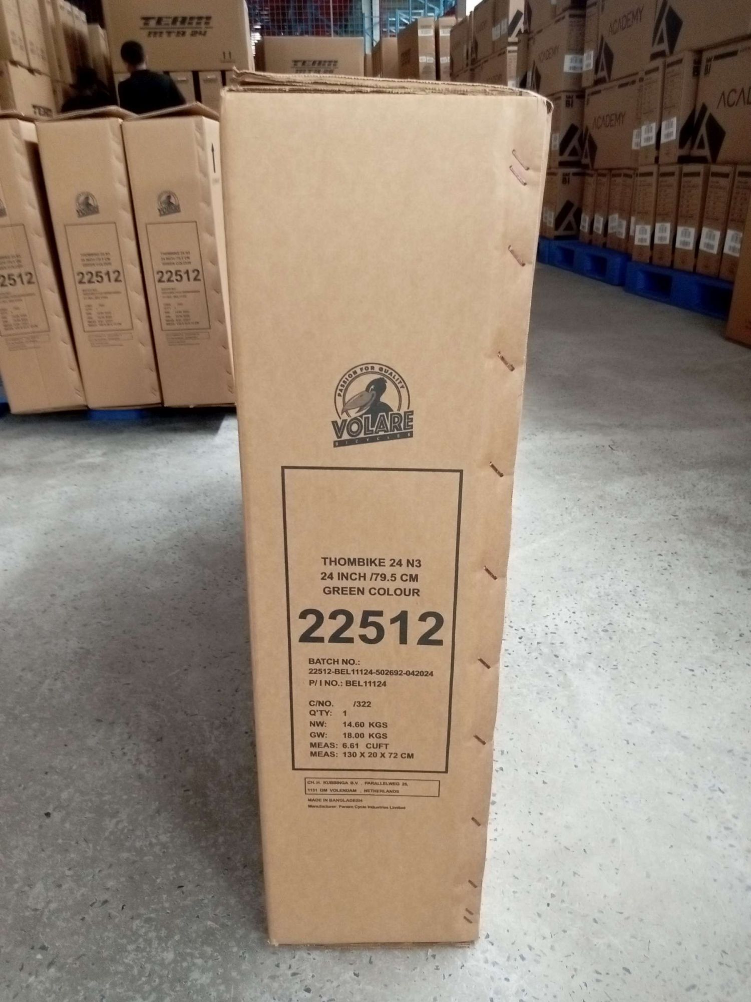 Volare Thombike Kinderfiets - Jongens - 24 inch - Groen Zwart - 3 versnellingen 15 Volare Thombike Kinderfiets - Jongens - 24 inch - Groen Zwart - 3 versnellingen - Afbeelding 15