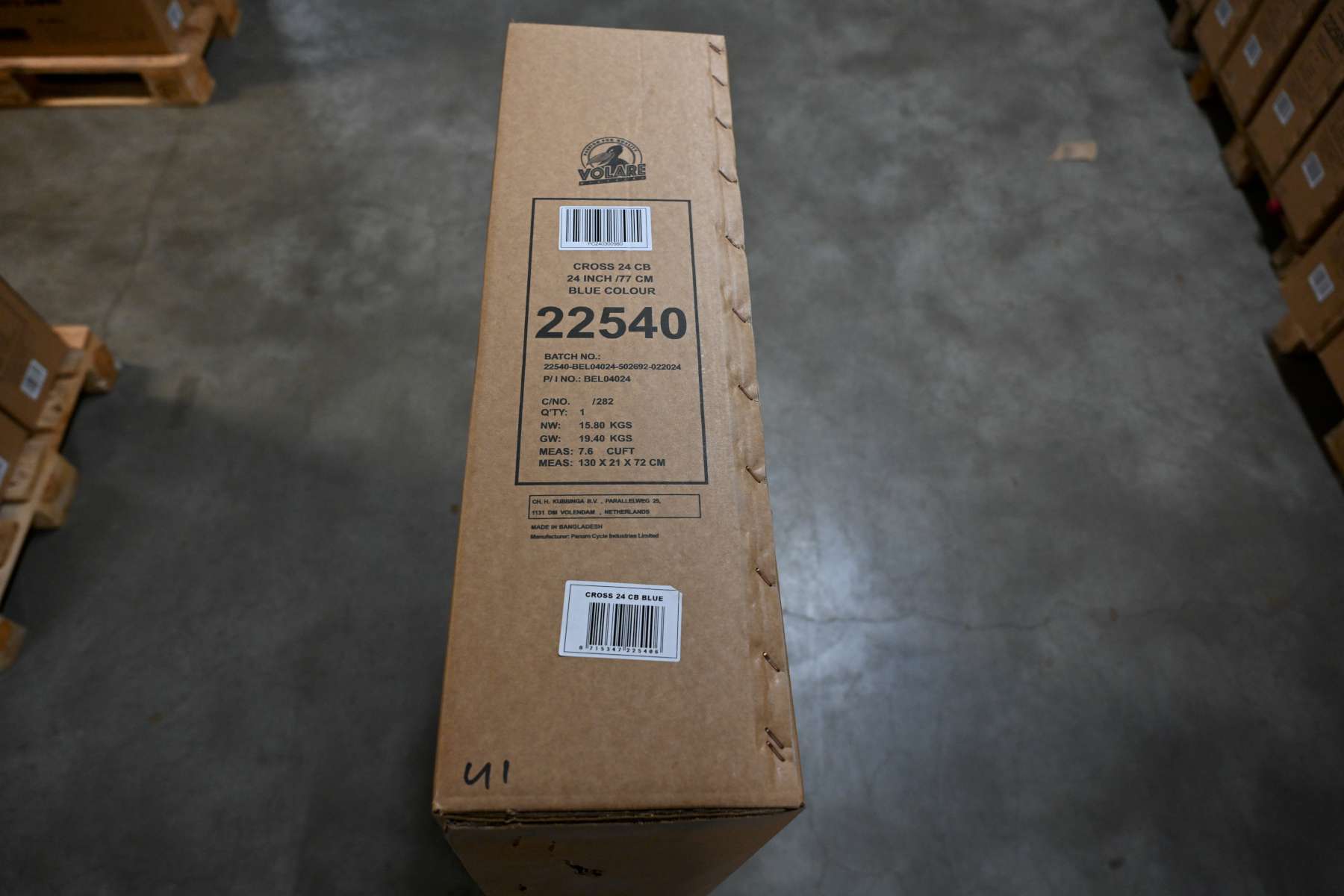 Volare Cross Kinderfiets - Jongens - 24 inch - Blauw 19 Volare Cross Kinderfiets - Jongens - 24 inch - Blauw - Afbeelding 19