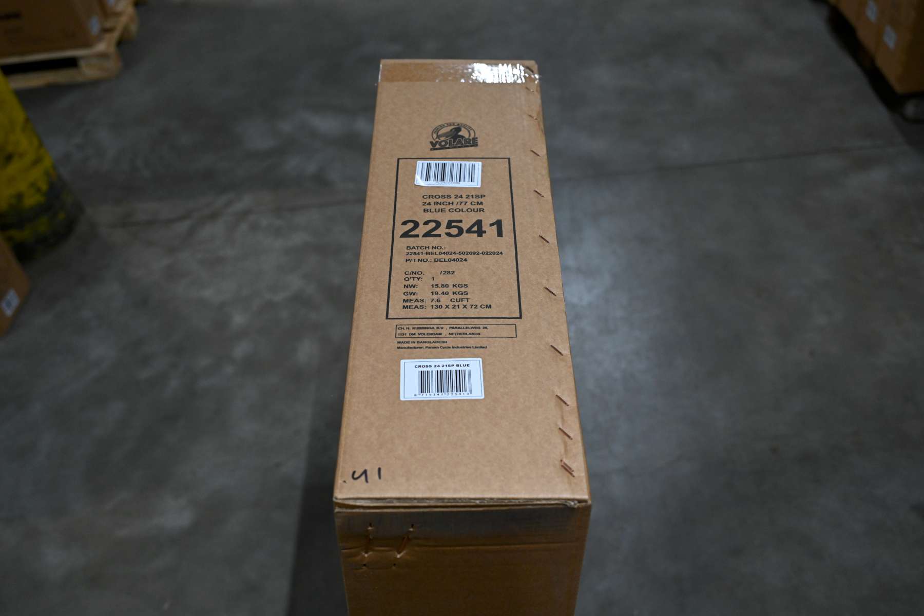 Volare Cross Kinderfiets - Jongens - 24 inch - Blauw - 21 versnellingen - Twee handremmen 21 Volare Cross Kinderfiets - Jongens - 24 inch - Blauw - 21 versnellingen - Twee handremmen - Afbeelding 21