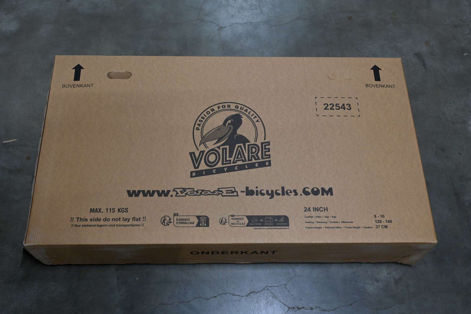 Volare Cross Kinderfiets - Jongens - 24 inch - Grijs - 21 versnellingen - Twee handremmen 18 Volare Cross Kinderfiets - Jongens - 24 inch - Grijs - 21 versnellingen - Twee handremmen - Afbeelding 18