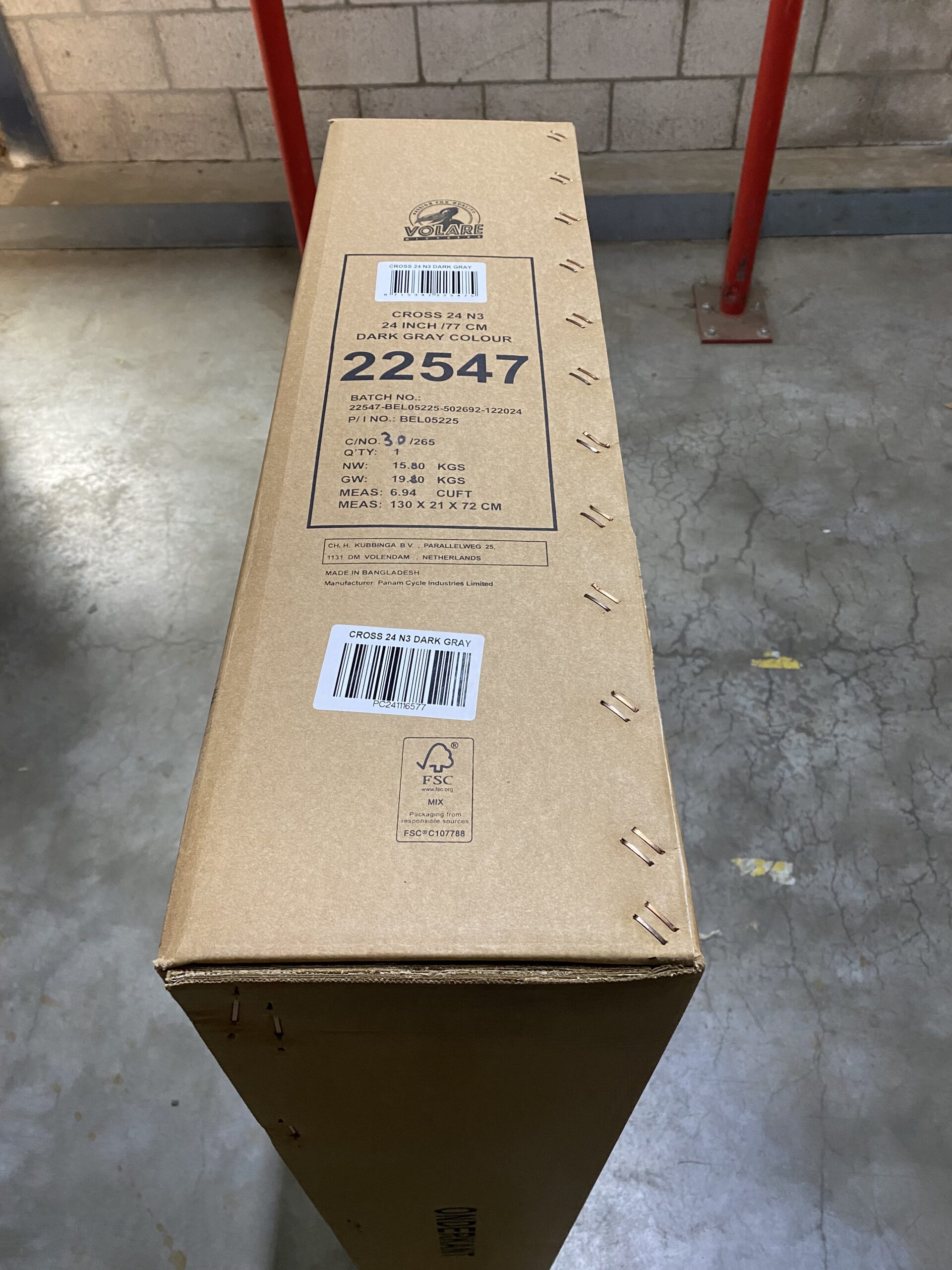 Volare Cross Kinderfiets - Jongens - 24 inch - donker Grijs- 3 versnellingen 16 Volare Cross Kinderfiets - Jongens - 24 inch - donker Grijs- 3 versnellingen - Afbeelding 16