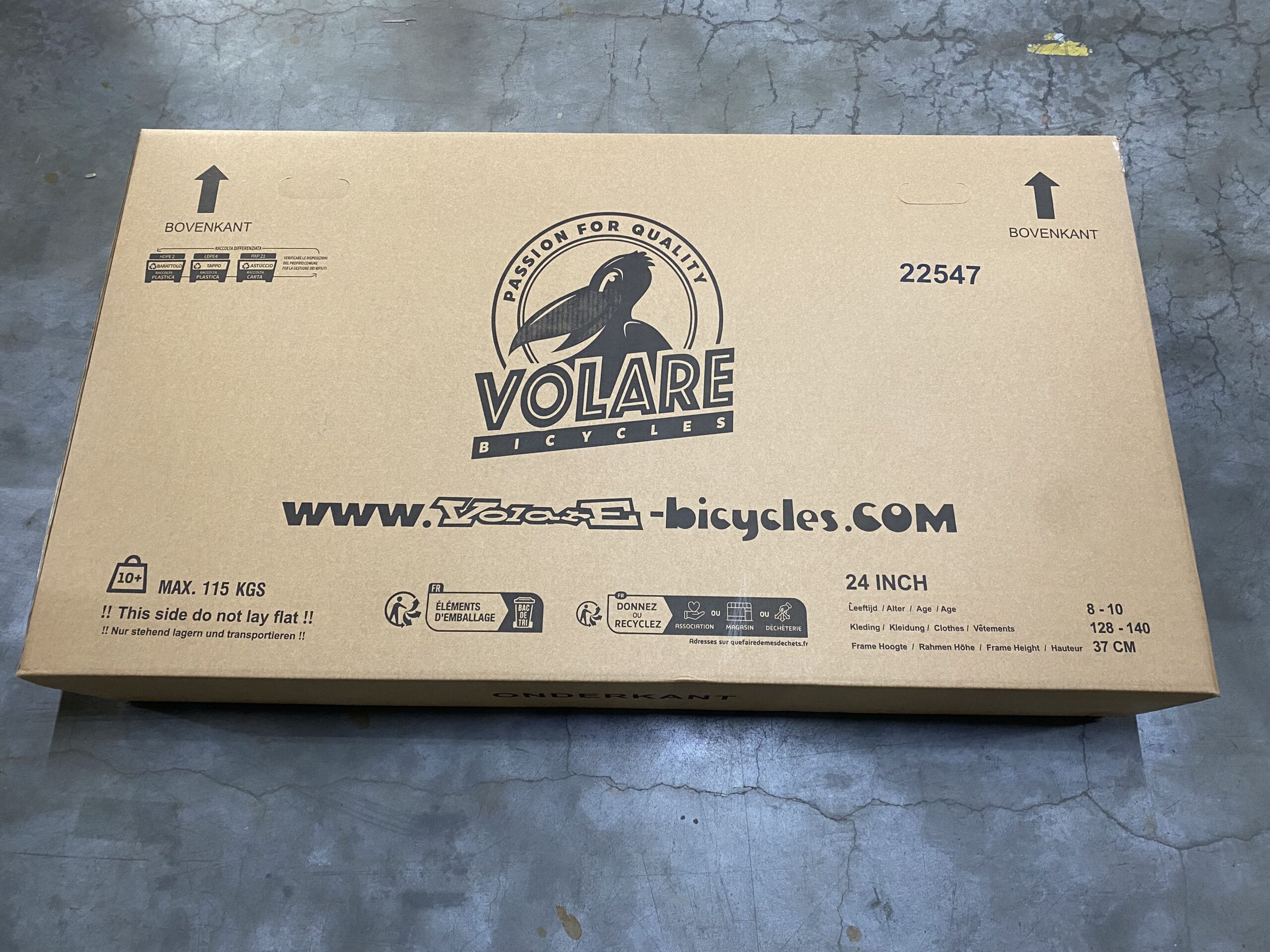 Volare Cross Kinderfiets - Jongens - 24 inch - donker Grijs- 3 versnellingen 15 Volare Cross Kinderfiets - Jongens - 24 inch - donker Grijs- 3 versnellingen - Afbeelding 15