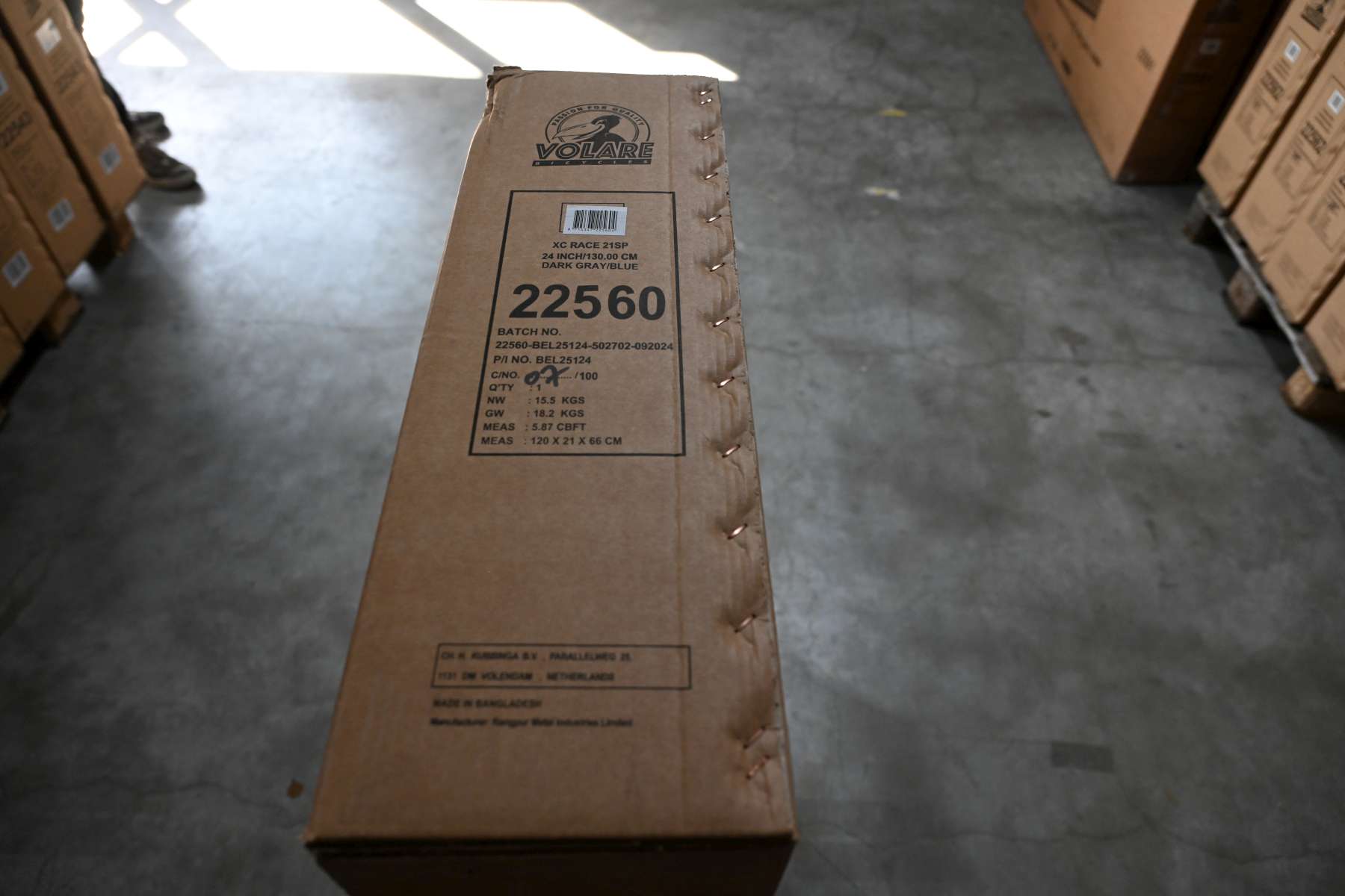 Volare XC Race Kinderfiets - 24 inch - 21 speed - Blauw/Grijs 14 Volare XC Race Kinderfiets - 24 inch - 21 speed - Blauw/Grijs - Afbeelding 14