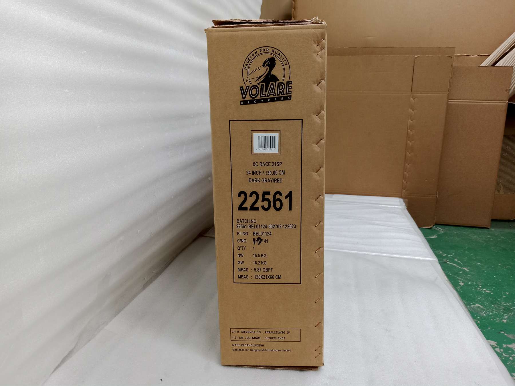 Volare XC Race Kinderfiets - 24 inch - 21 speed - Rood/Grijs 13 Volare XC Race Kinderfiets - 24 inch - 21 speed - Rood/Grijs - Afbeelding 13