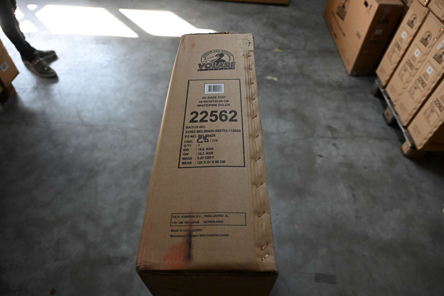 Volare XC Race Kinderfiets - 24 inch - 21 speed - Wit Roze 14 Volare XC Race Kinderfiets - 24 inch - 21 speed - Wit Roze - Afbeelding 14