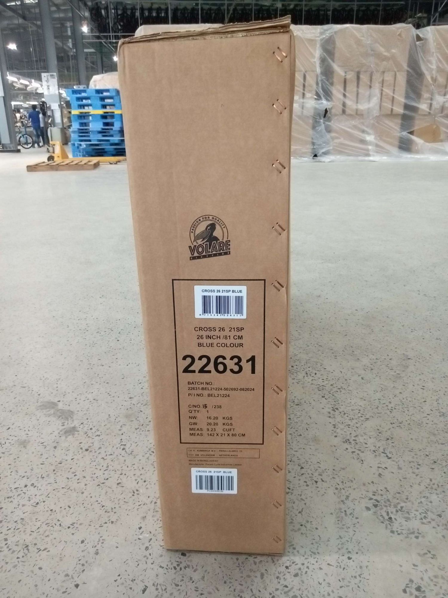 Volare Cross Kinderfiets - Jongens - 26 inch - Blauw - 21 versnellingen - Twee handremmen 21 Volare Cross Kinderfiets - Jongens - 26 inch - Blauw - 21 versnellingen - Twee handremmen - Afbeelding 21