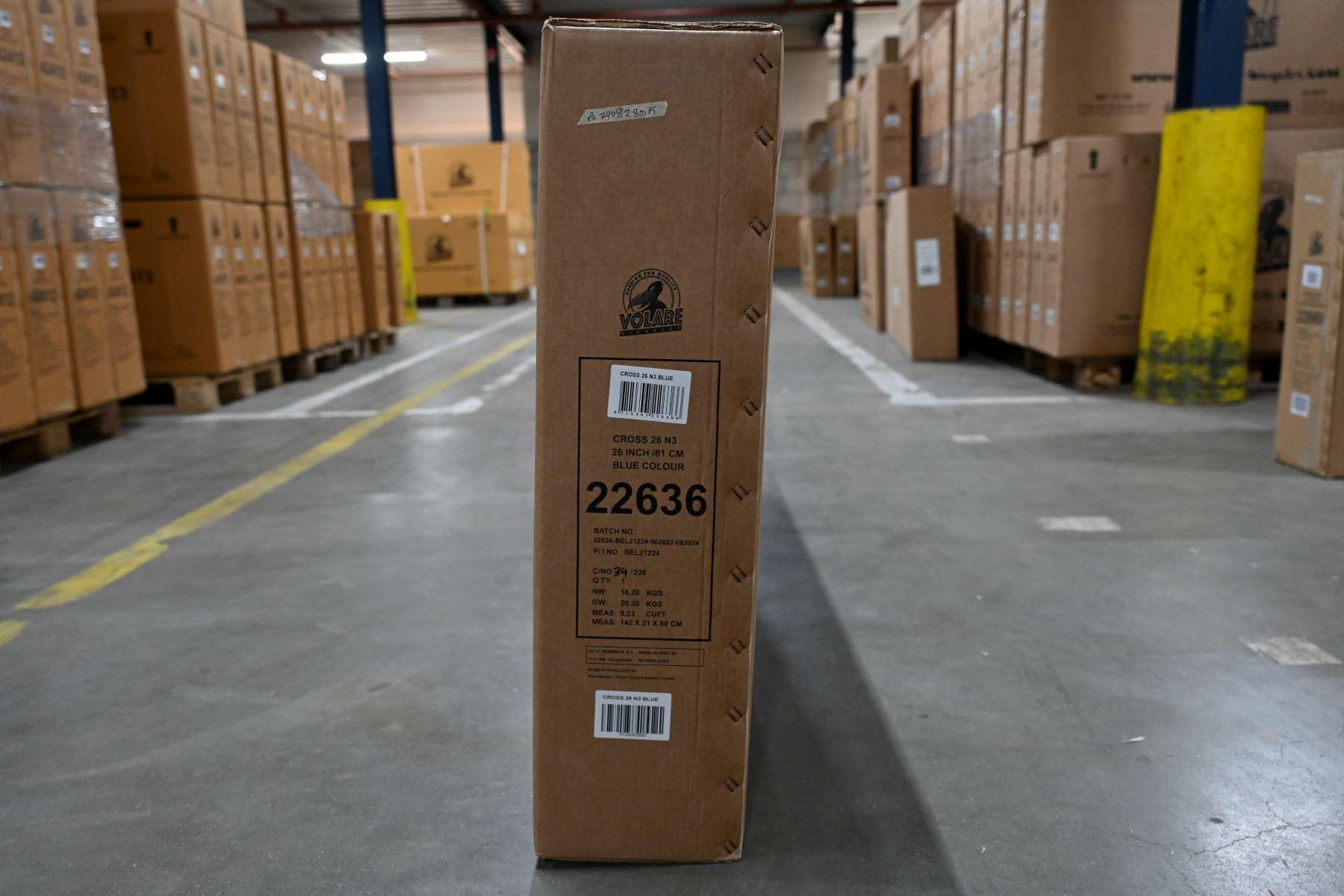 Volare Cross Kinderfiets - Jongens - 26 inch - Blauw - 3 Versnellingen 14 Volare Cross Kinderfiets - Jongens - 26 inch - Blauw - 3 Versnellingen - Afbeelding 14