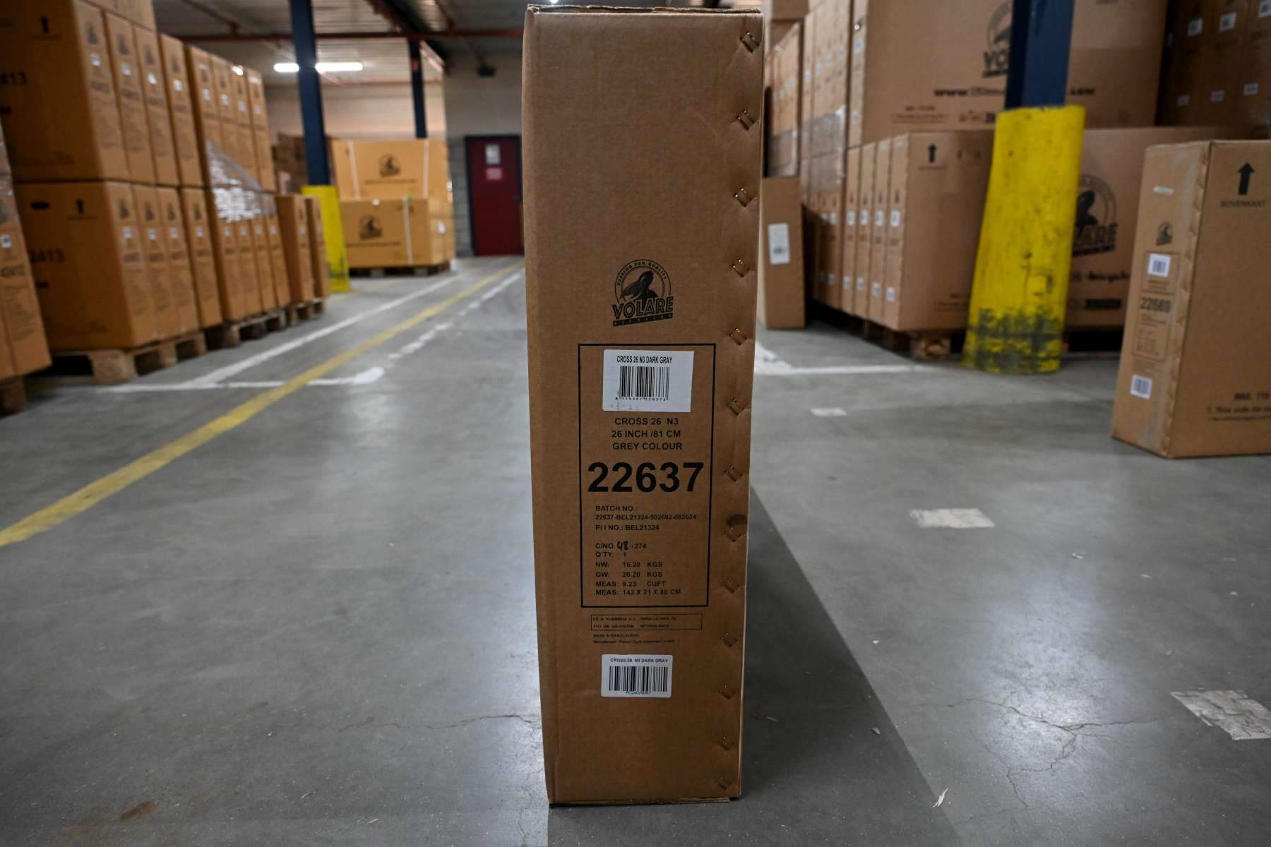 Volare Cross Kinderfiets - Jongens - 26 inch - donker Grijs - 3 Versnellingen 16 Volare Cross Kinderfiets - Jongens - 26 inch - donker Grijs - 3 Versnellingen - Afbeelding 16