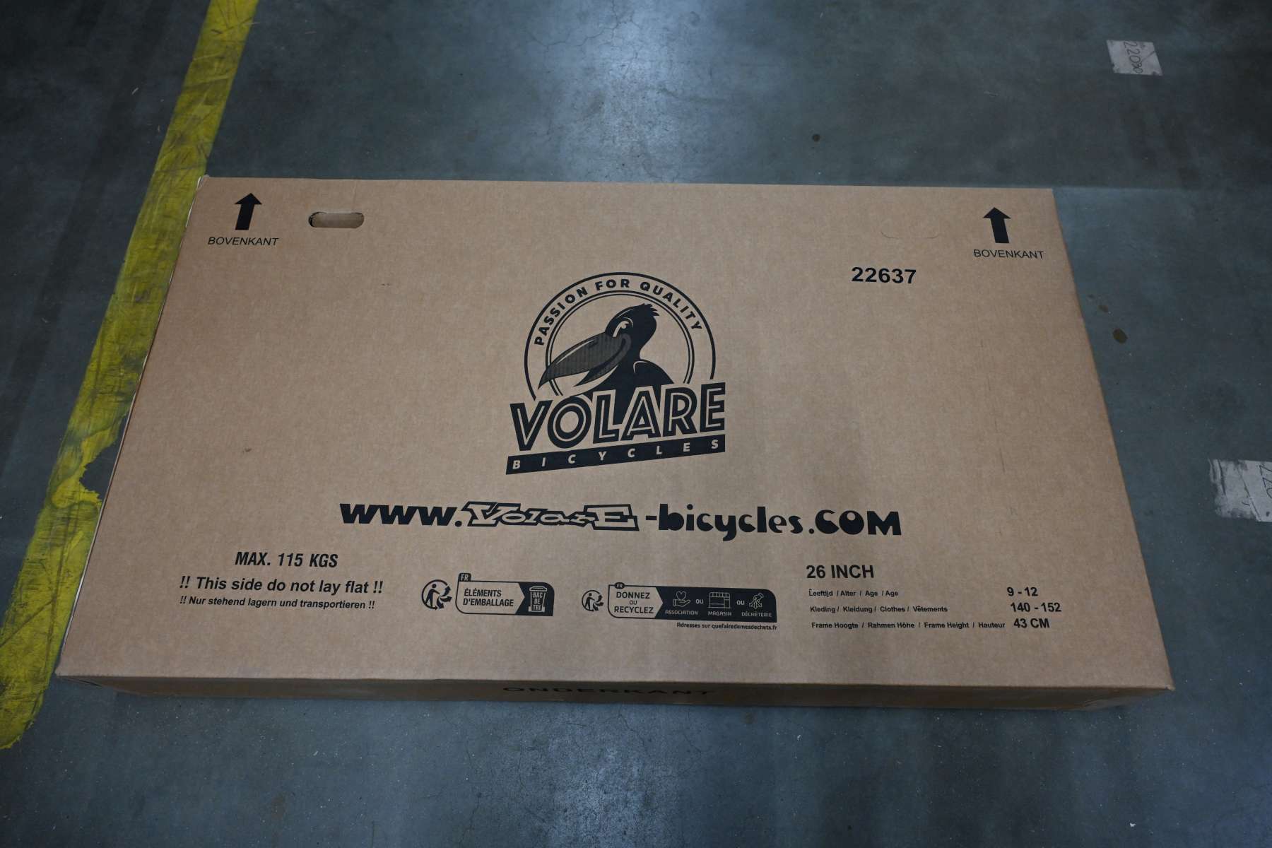 Volare Cross Kinderfiets - Jongens - 26 inch - donker Grijs - 3 Versnellingen 14 Volare Cross Kinderfiets - Jongens - 26 inch - donker Grijs - 3 Versnellingen - Afbeelding 14