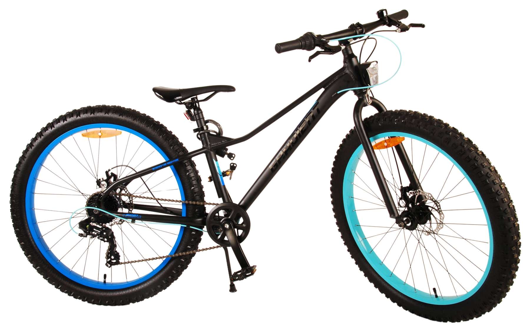 Volare Gradient Kinderfiets – Jongens – 26 inch – Zwart Blauw – 7 speed – Prime Collection 15 Volare Gradient Kinderfiets – Jongens – 26 inch – Zwart Blauw – 7 speed – Prime Collection - Afbeelding 15