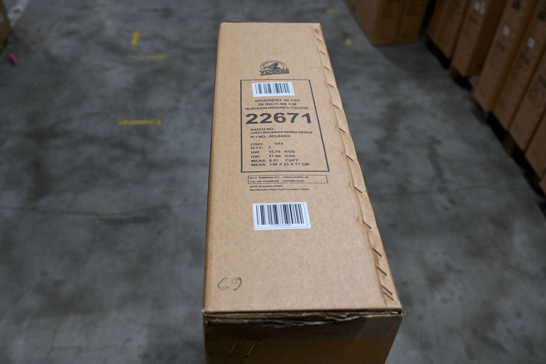 Volare Gradient Kinderfiets – Jongens – 26 inch – Zwart Oranje – 7 speed – Prime Collection 20 Volare Gradient Kinderfiets – Jongens – 26 inch – Zwart Oranje – 7 speed – Prime Collection - Afbeelding 20