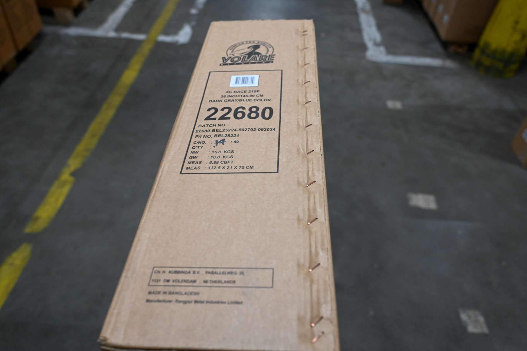 Volare XC Race Kinderfiets - 26 inch - 21 speed - Blauw/Grijs 14 Volare XC Race Kinderfiets - 26 inch - 21 speed - Blauw/Grijs - Afbeelding 14