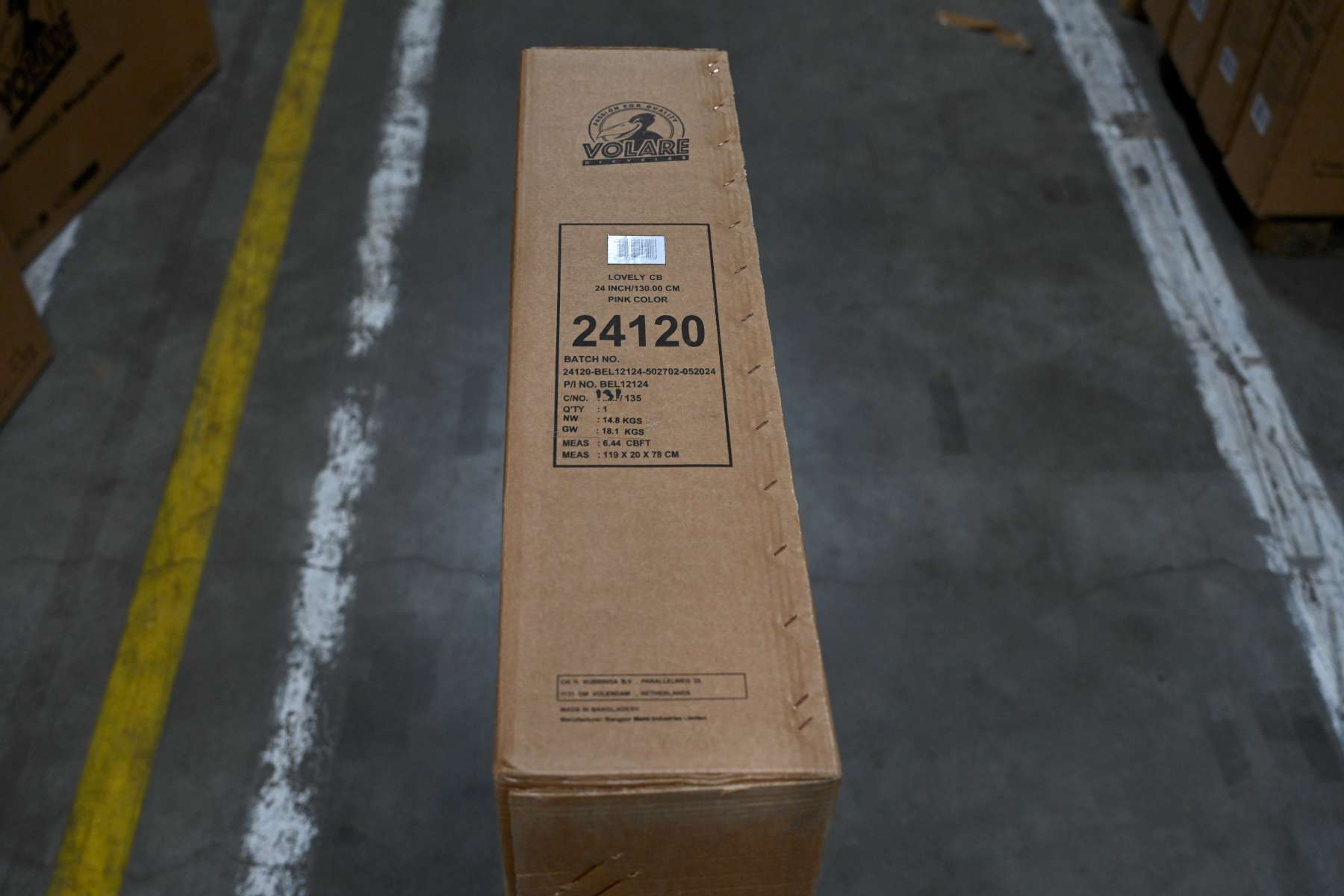 Volare Lovely Kinderfiets - Meisjes - 24 inch - Roze 12 Volare Lovely Kinderfiets - Meisjes - 24 inch - Roze - Afbeelding 12