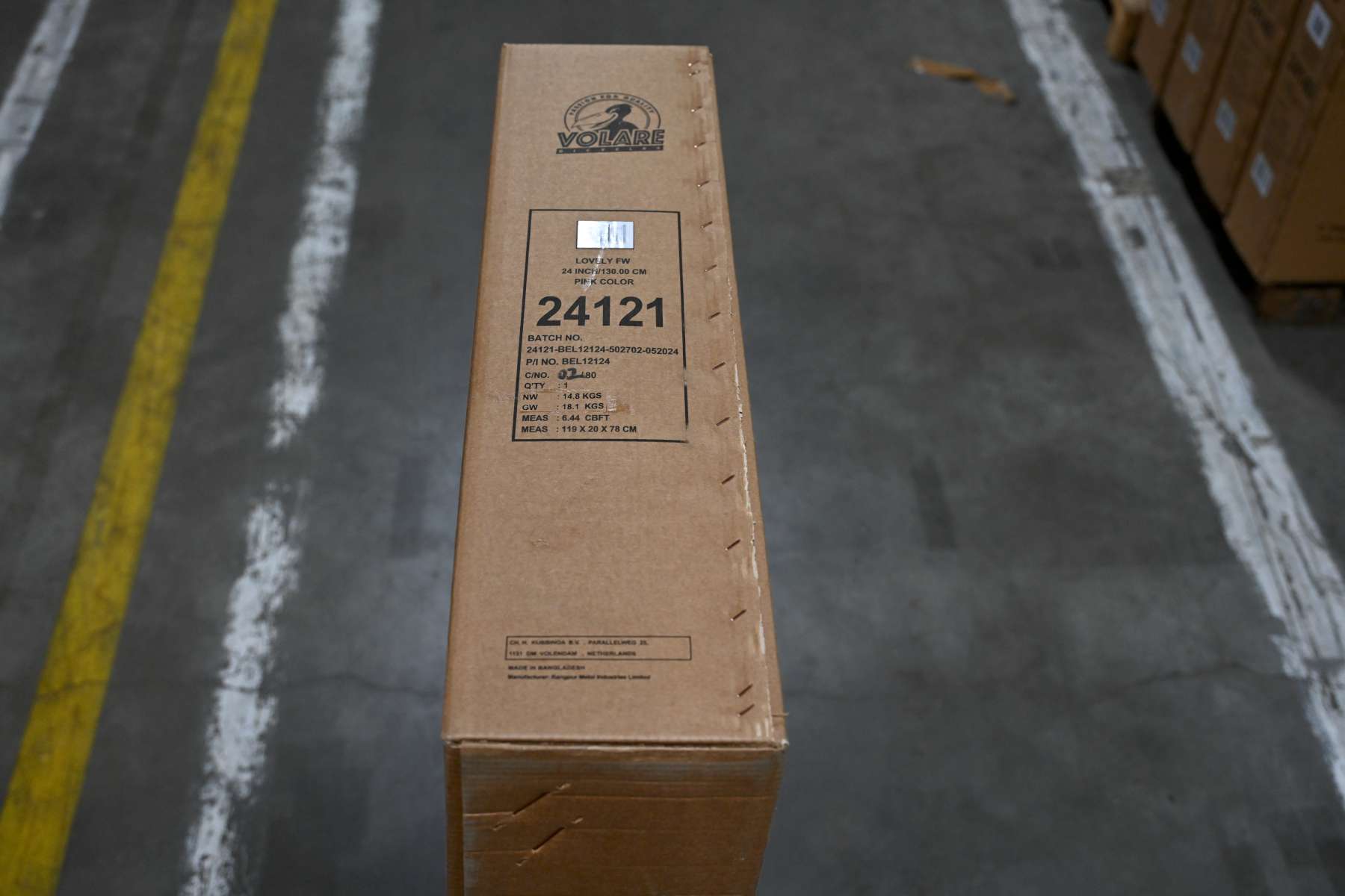 Volare Lovely Kinderfiets - Meisjes - 24 inch - Roze - Twee handremmen 12 Volare Lovely Kinderfiets - Meisjes - 24 inch - Roze - Twee handremmen - Afbeelding 12