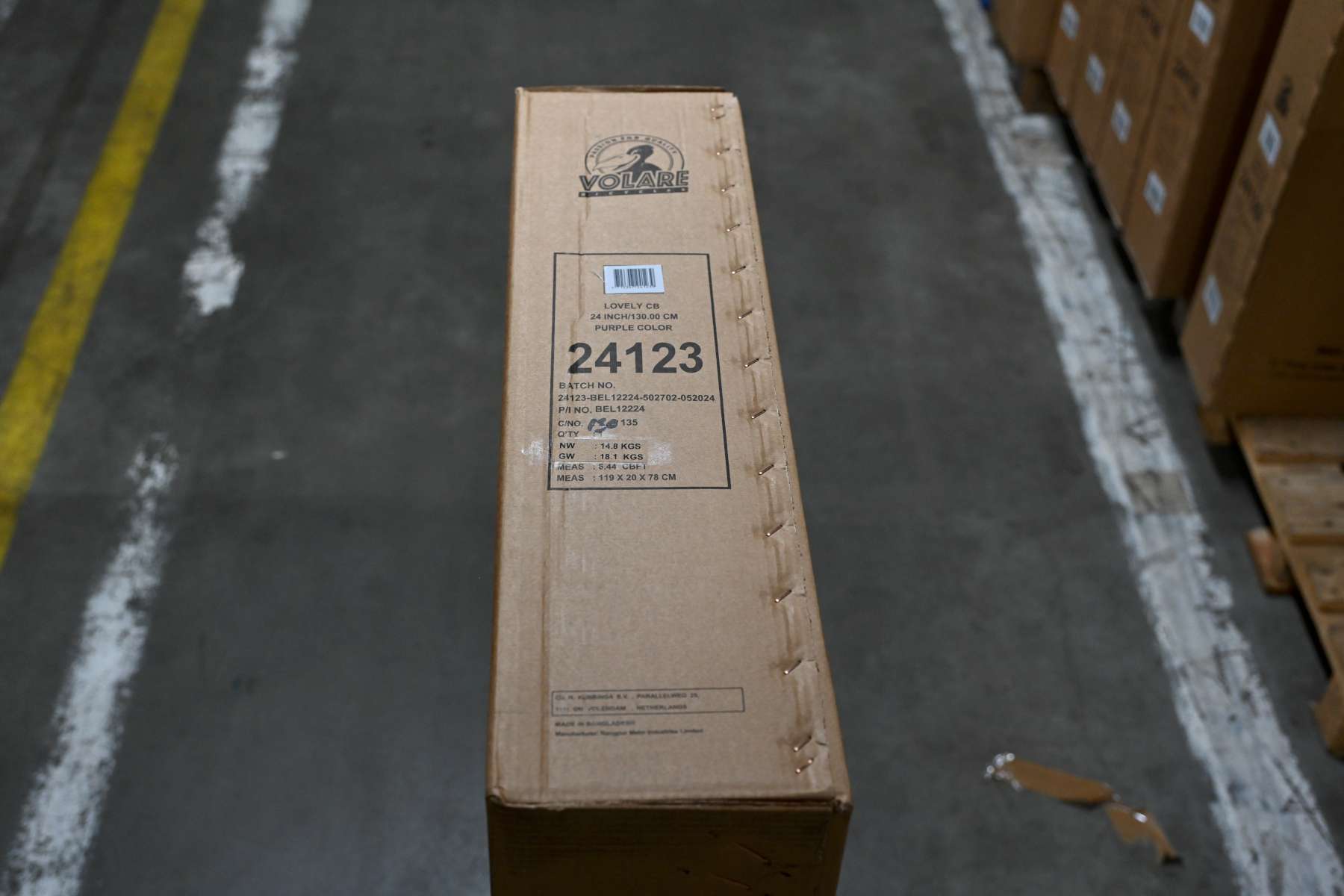 Volare Lovely Kinderfiets - Meisjes - 24 inch - Paars 12 Volare Lovely Kinderfiets - Meisjes - 24 inch - Paars - Afbeelding 12