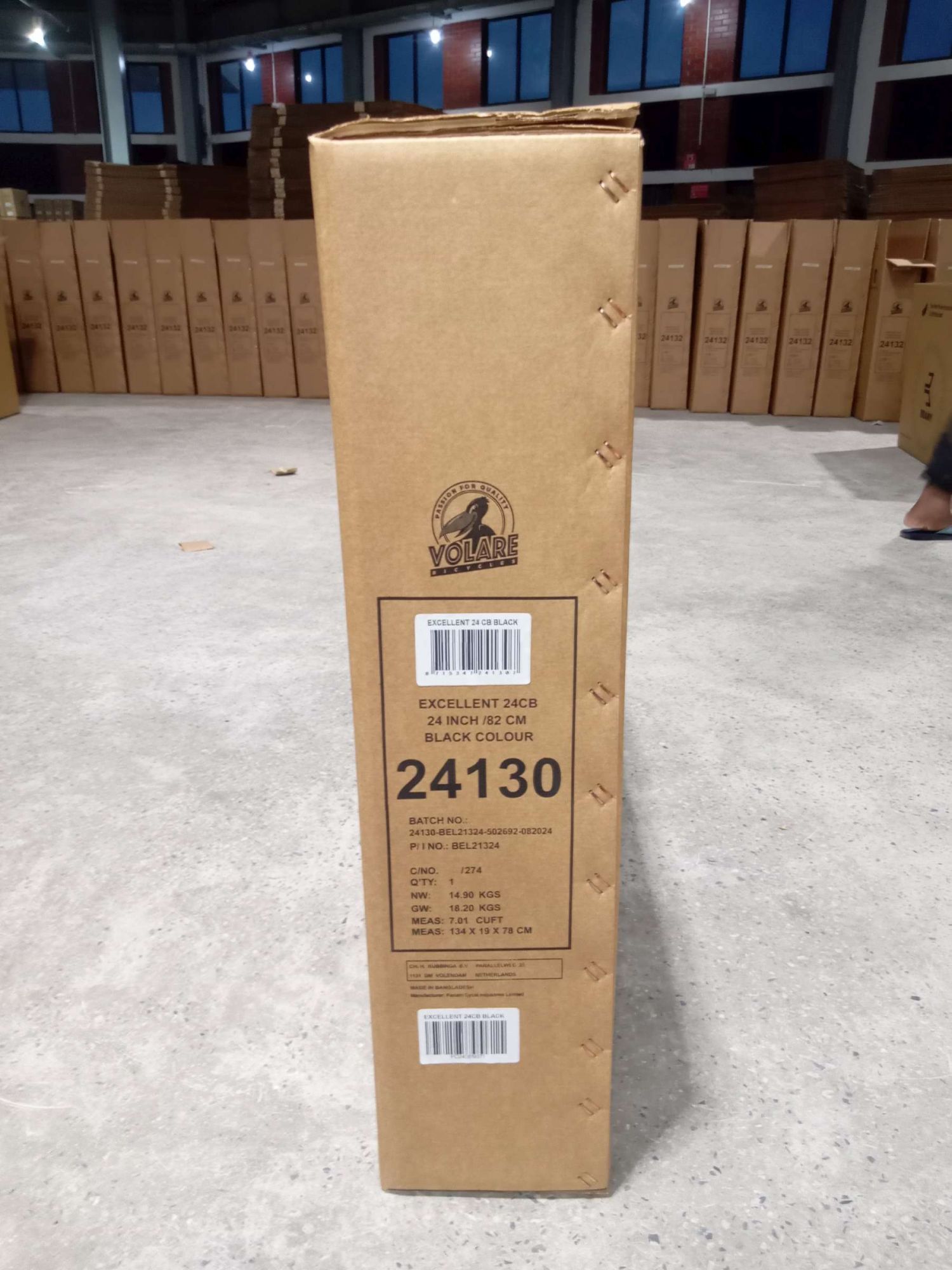 Volare Excellent Kinderfiets - Meisjes - 24 inch - Zwart 12 Volare Excellent Kinderfiets - Meisjes - 24 inch - Zwart - Afbeelding 12