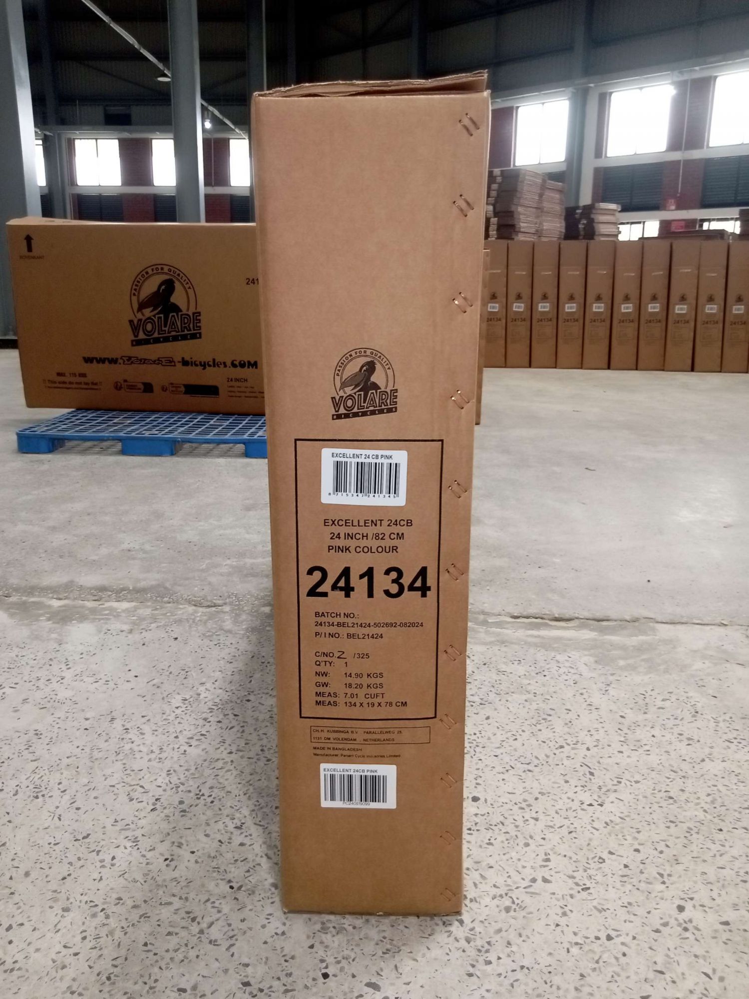 Volare Excellent Kinderfiets - Meisjes - 24 inch - Roze 12 Volare Excellent Kinderfiets - Meisjes - 24 inch - Roze - Afbeelding 12