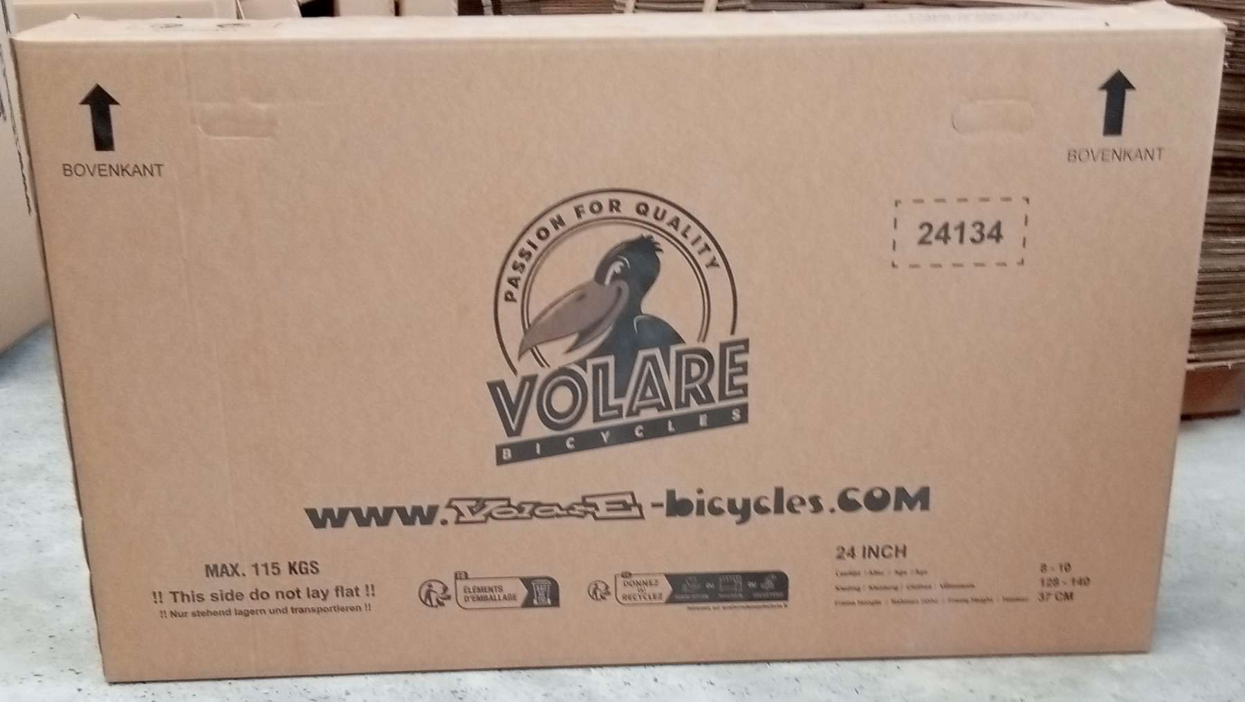 Volare Excellent Kinderfiets - Meisjes - 24 inch - Roze 11 Volare Excellent Kinderfiets - Meisjes - 24 inch - Roze - Afbeelding 11