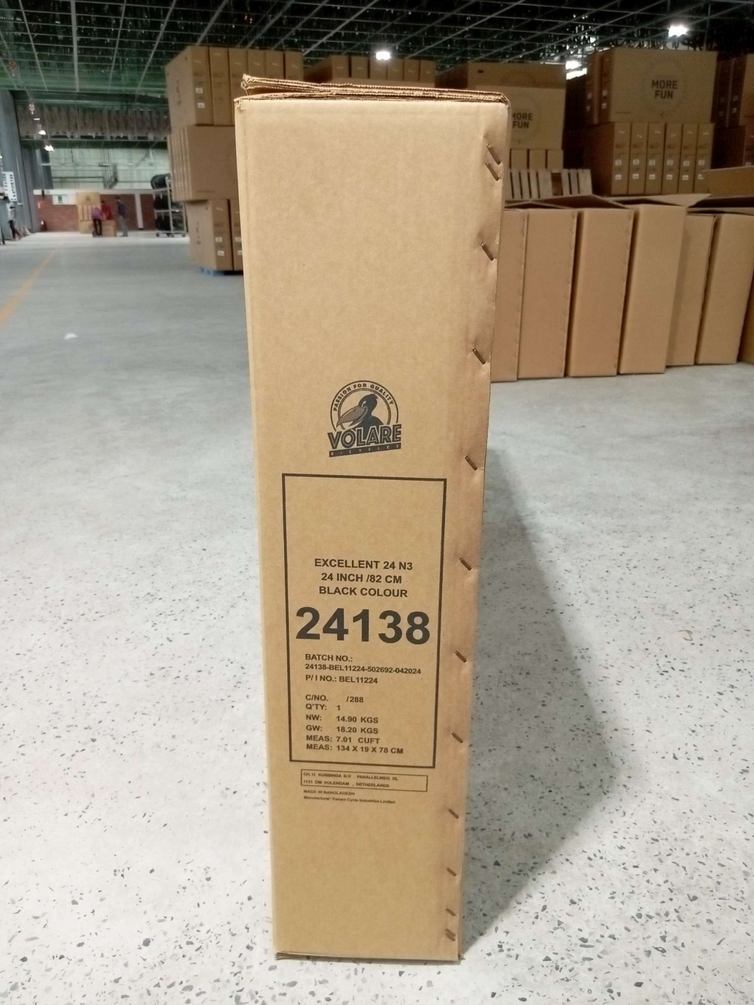 Volare Excellent Kinderfiets - Meisjes - 24 inch - Zwart - 3 Versnellingen 14 Volare Excellent Kinderfiets - Meisjes - 24 inch - Zwart - 3 Versnellingen - Afbeelding 14